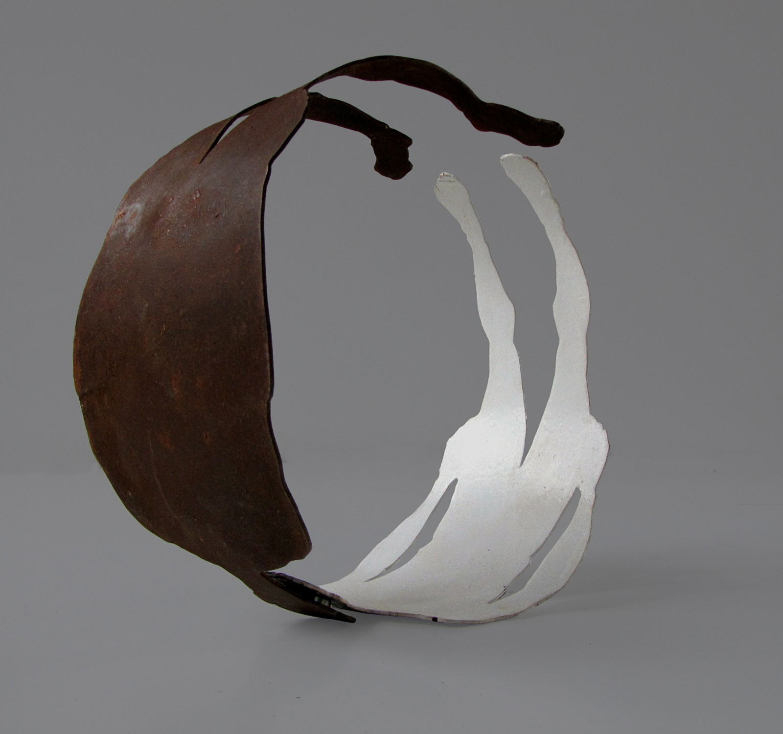 "Nada es igual"  2016. metal. 30 x 30 cm. Ed 1/5.