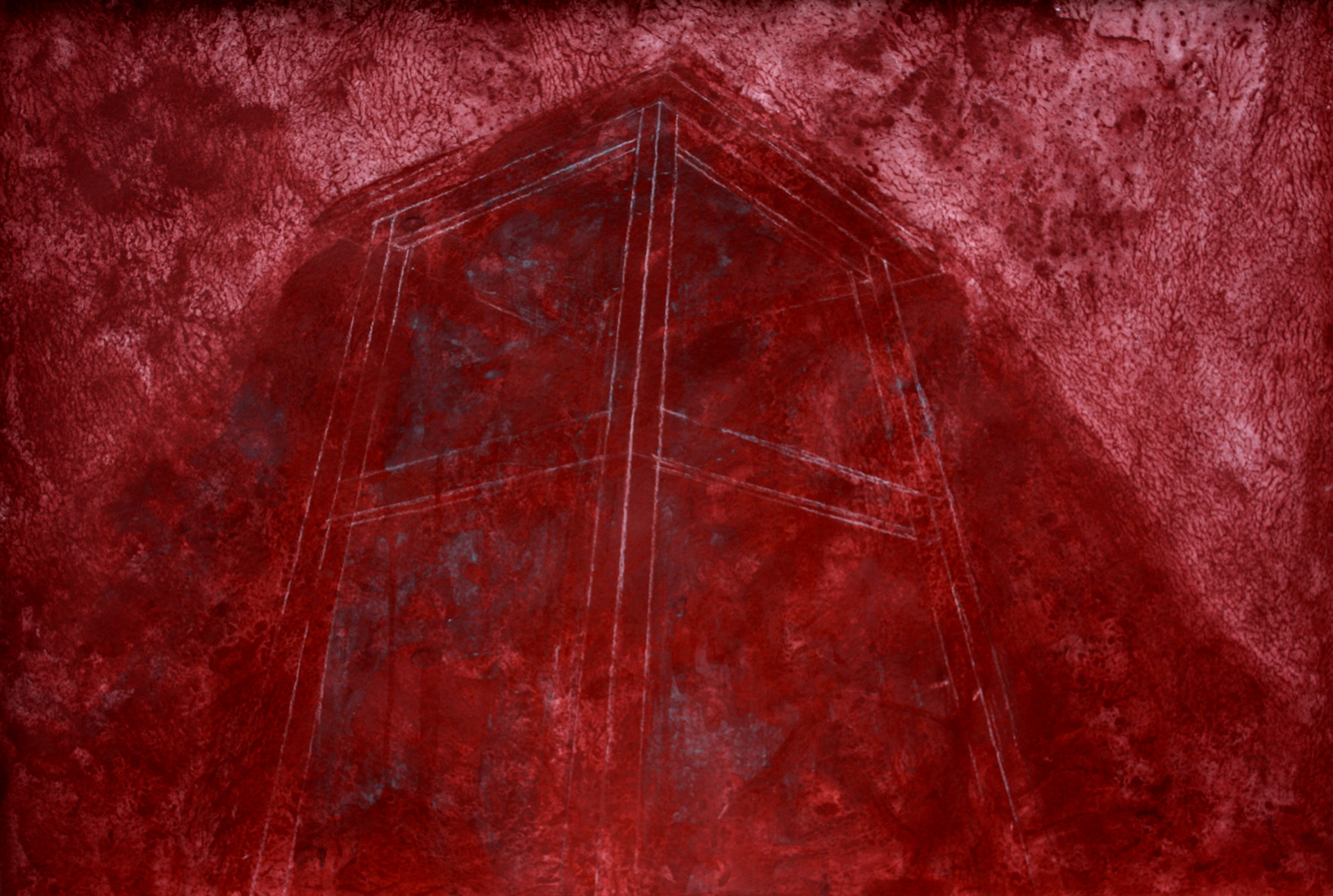 From the series Correspondencias "L'estructure del dolor" 2008. natural pigment, graphite. 70 x 100 cm.