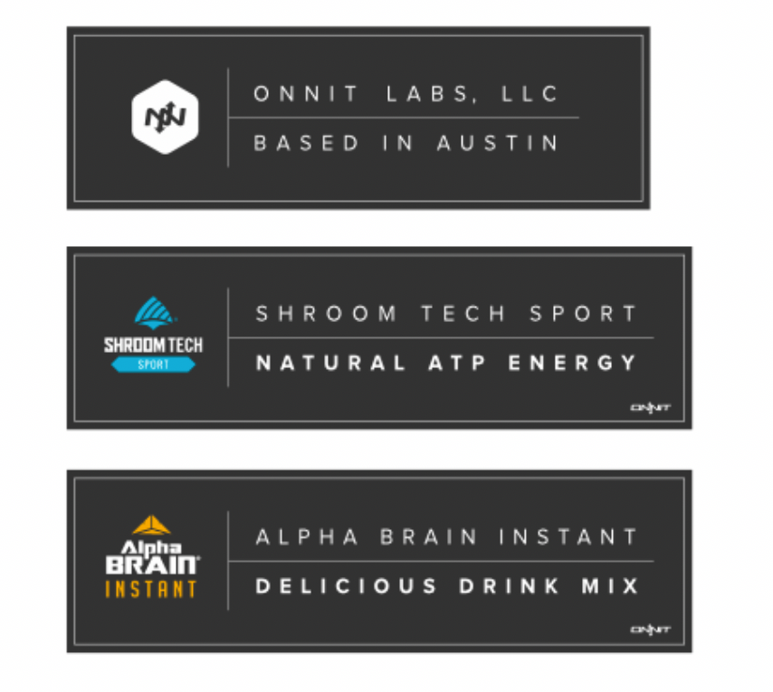 Signage was deliberately simple and easy to read.