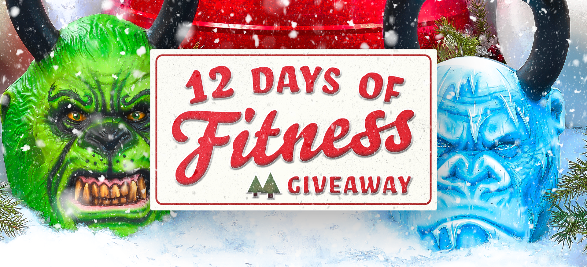 Another holiday vibe. Font choices were clean and positioned in the center and presented like a metal pressed sign.