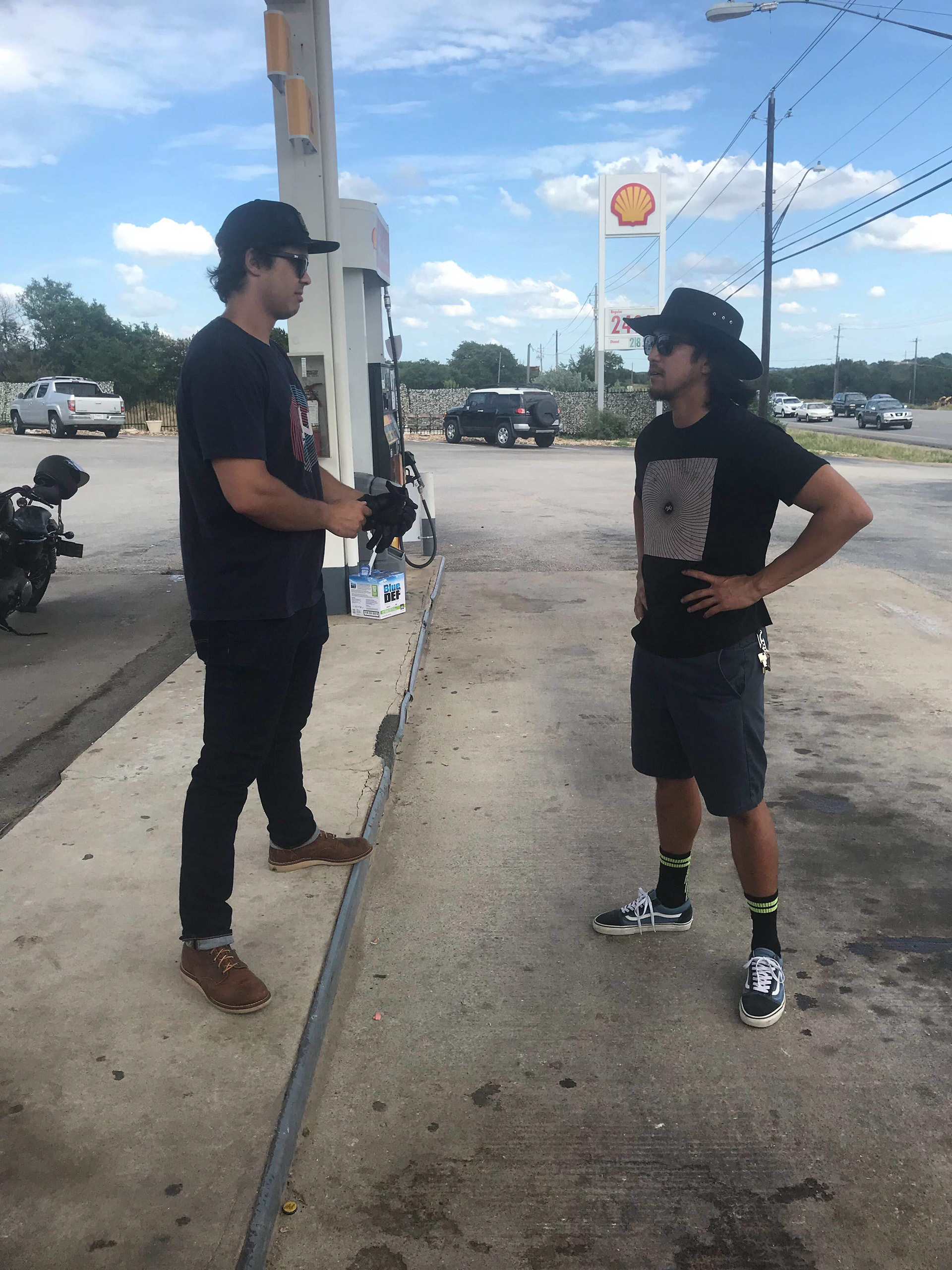 me and paul talking directions