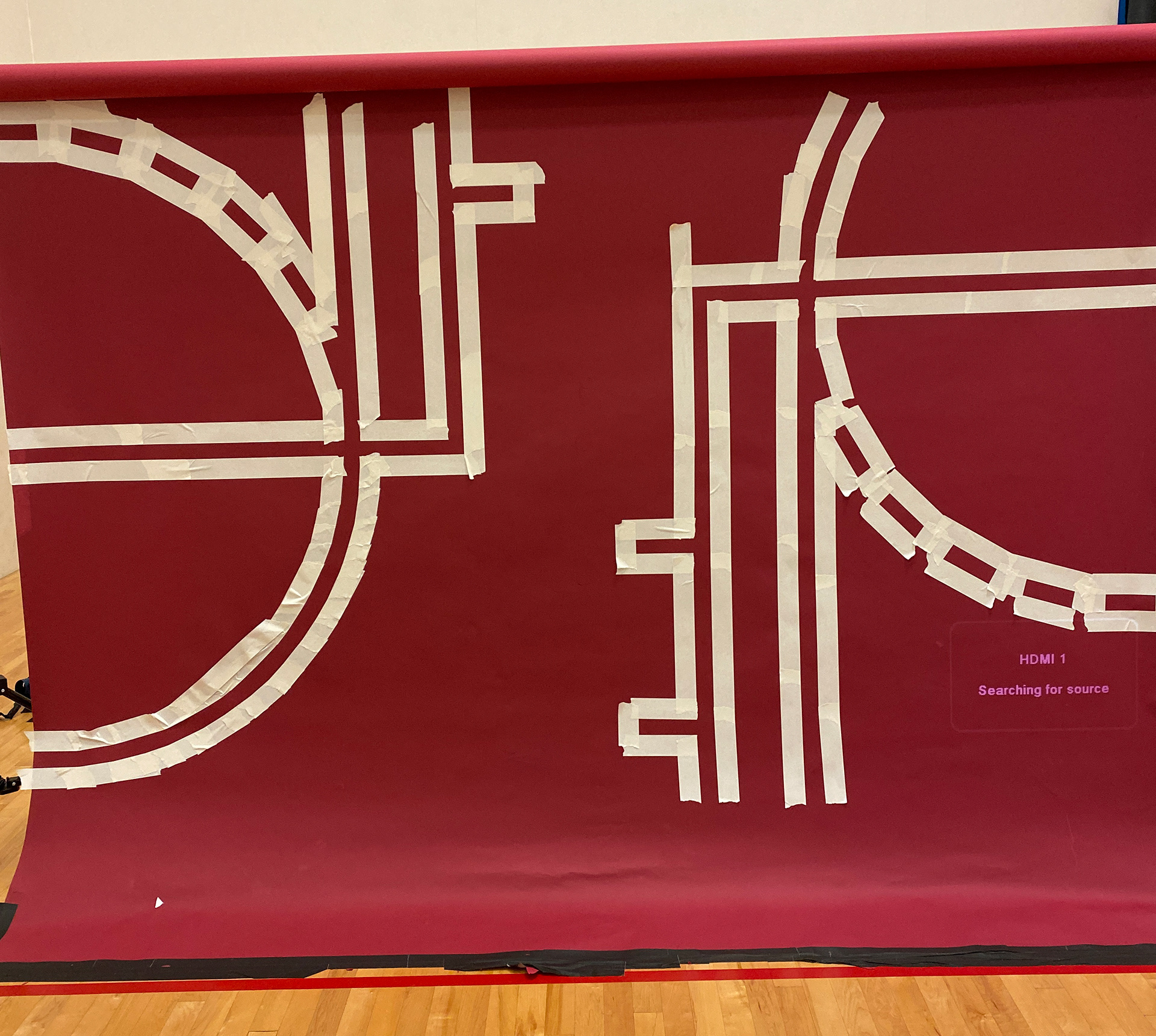 TAPE MASKING - BASKETBALL