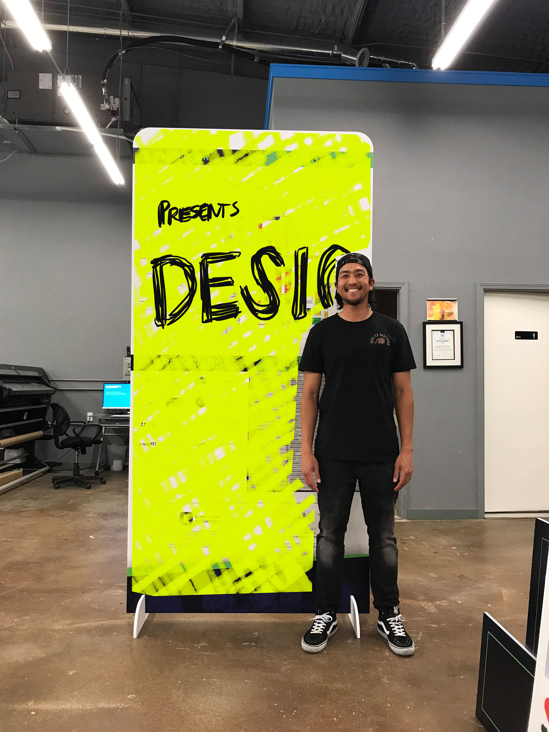 Testing size options at SIGN DEPOT ATX