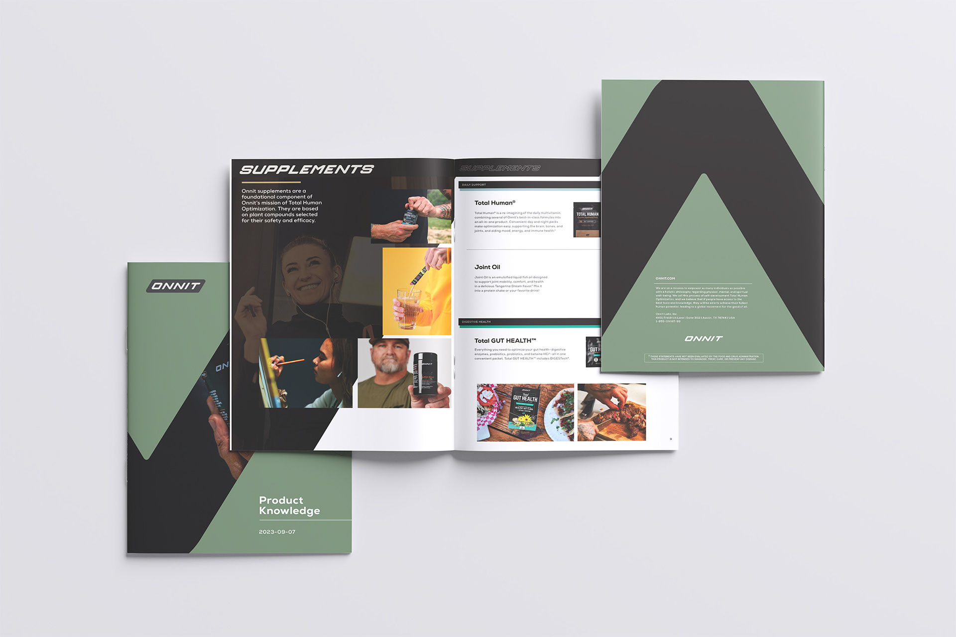 Supplements Section Layout