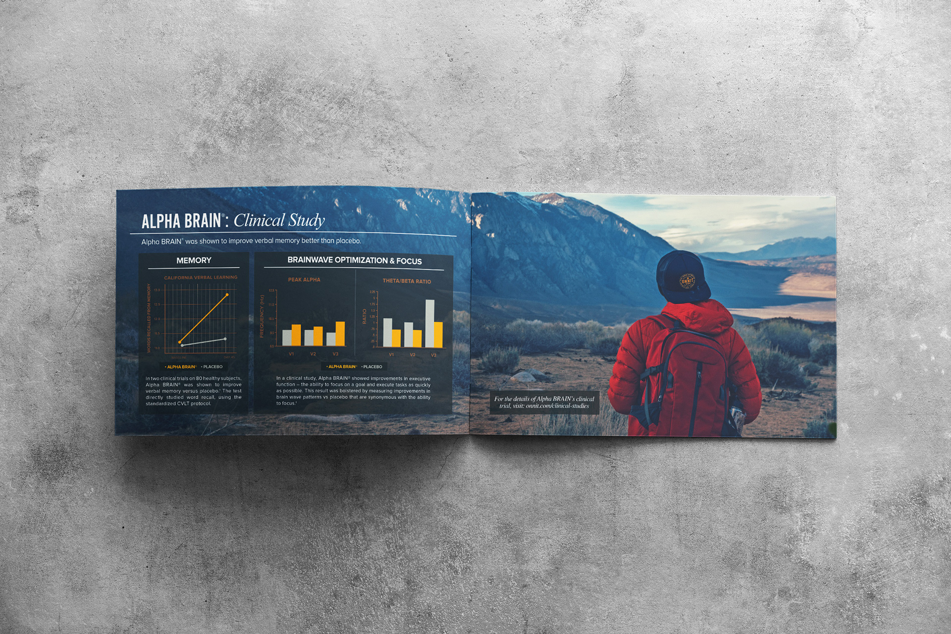 Full spread graphs and charts