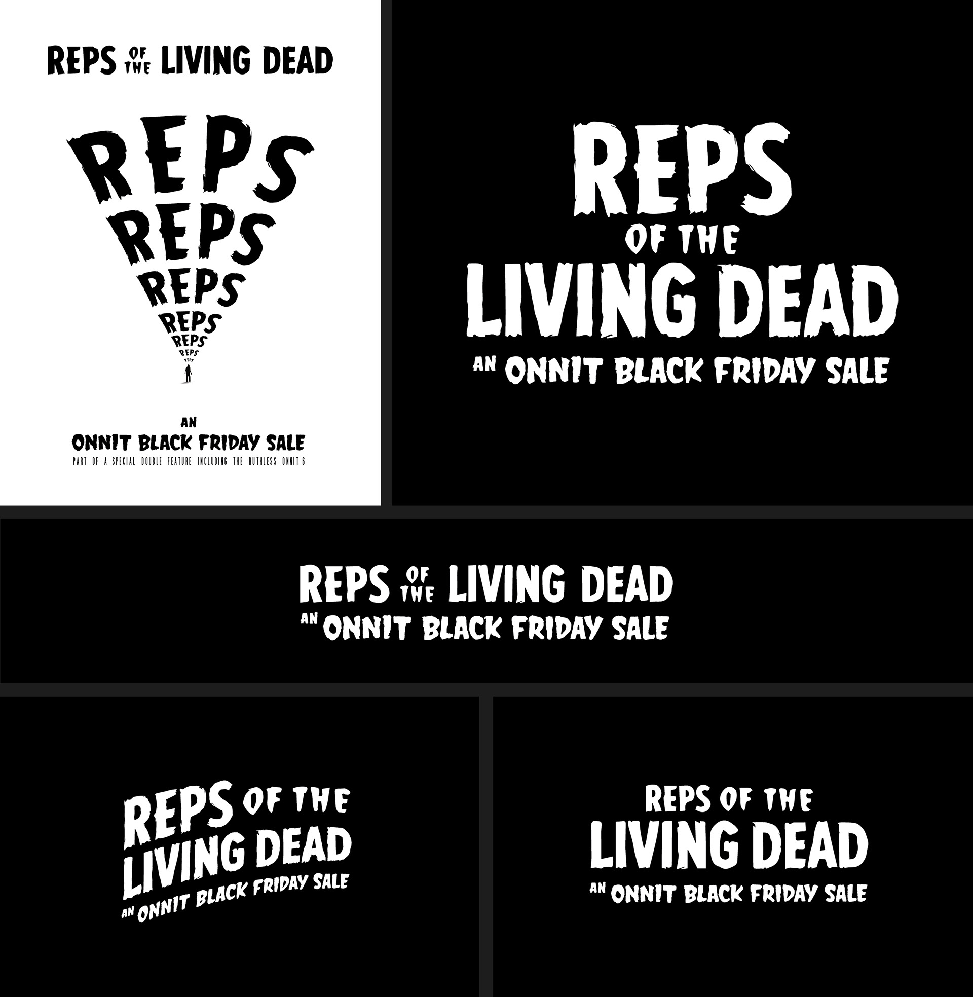 Title treatment for Reps of the Living Dead
