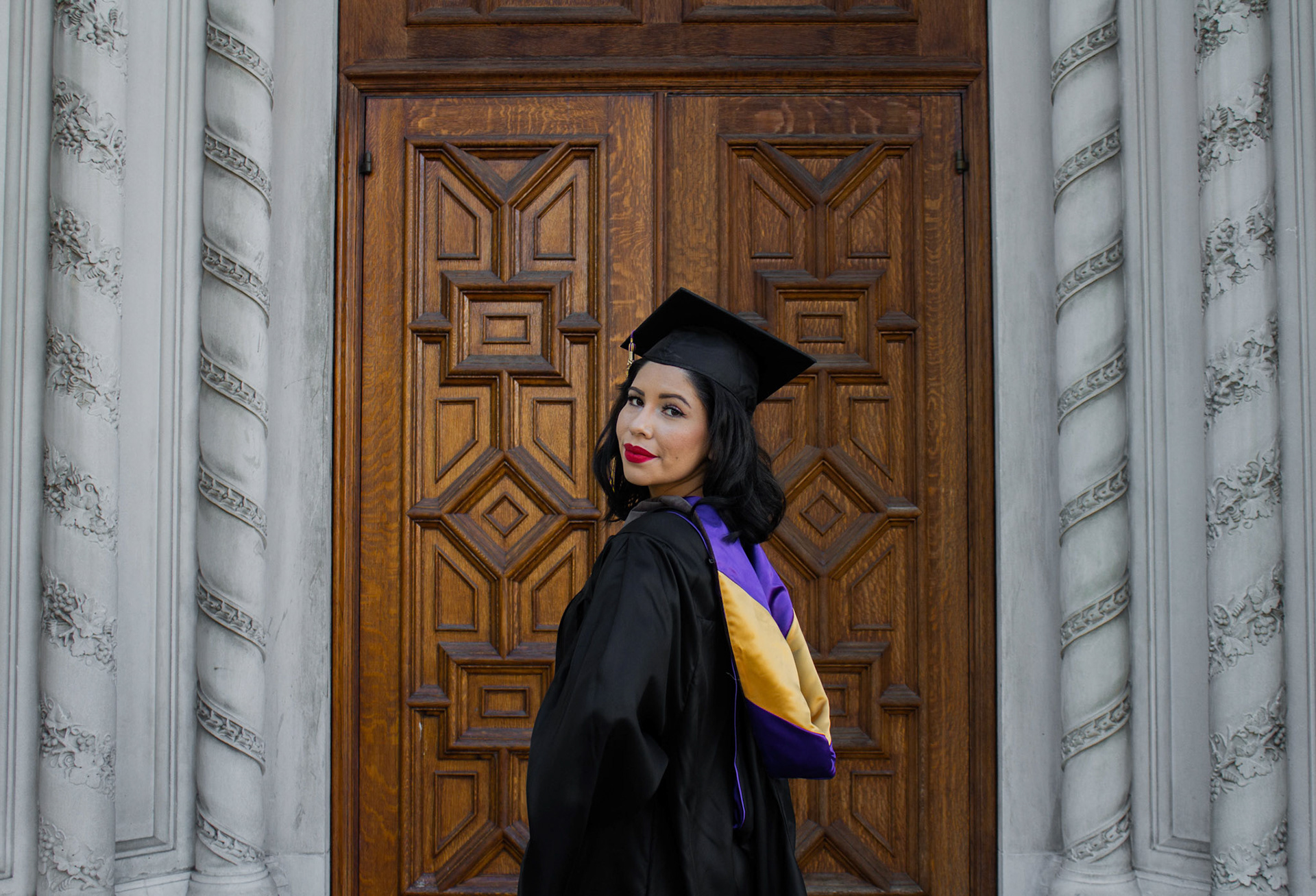 Andrea, Mount Saint Mary's grad of 2020