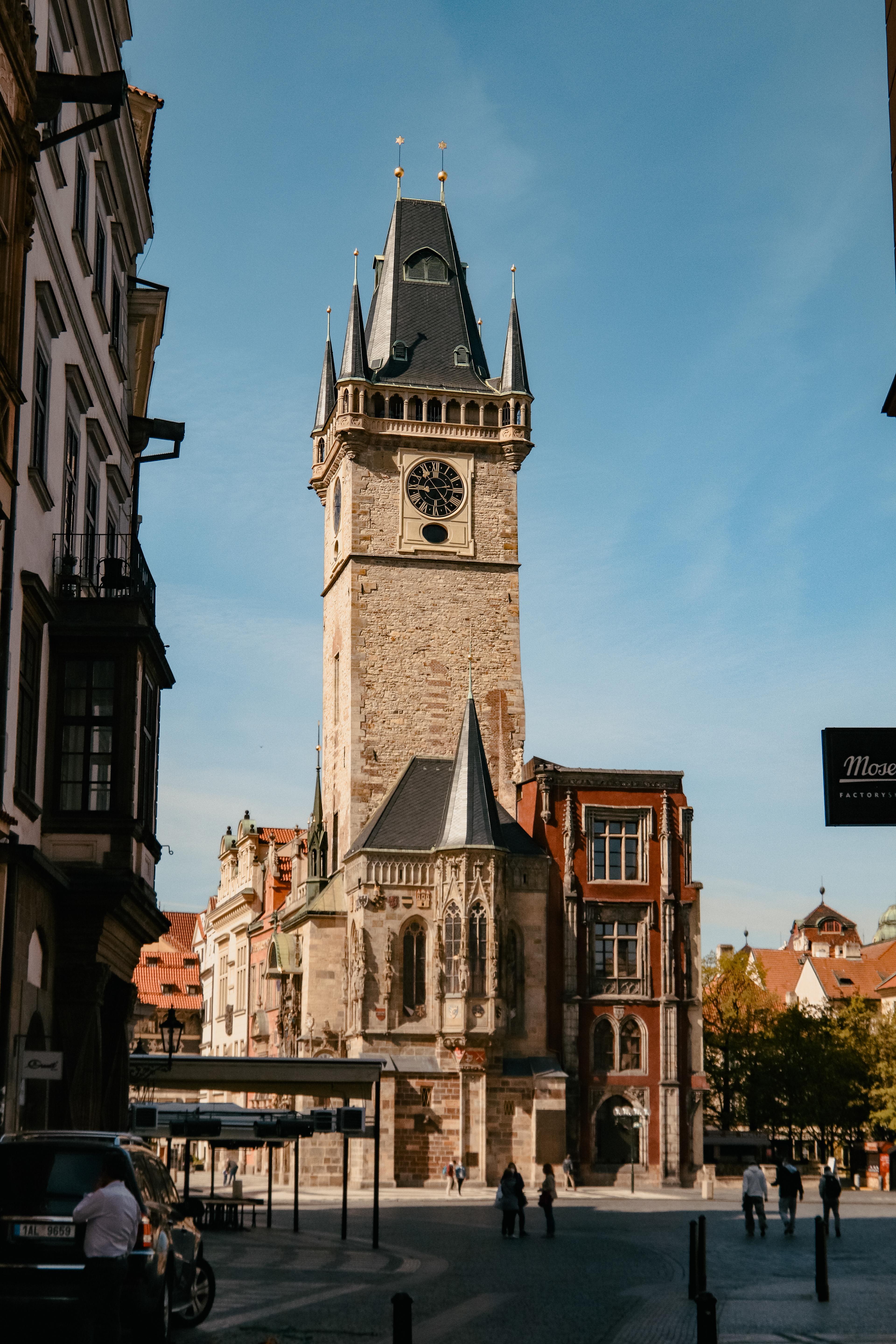 Liduprázdná Praha - Duben 2020