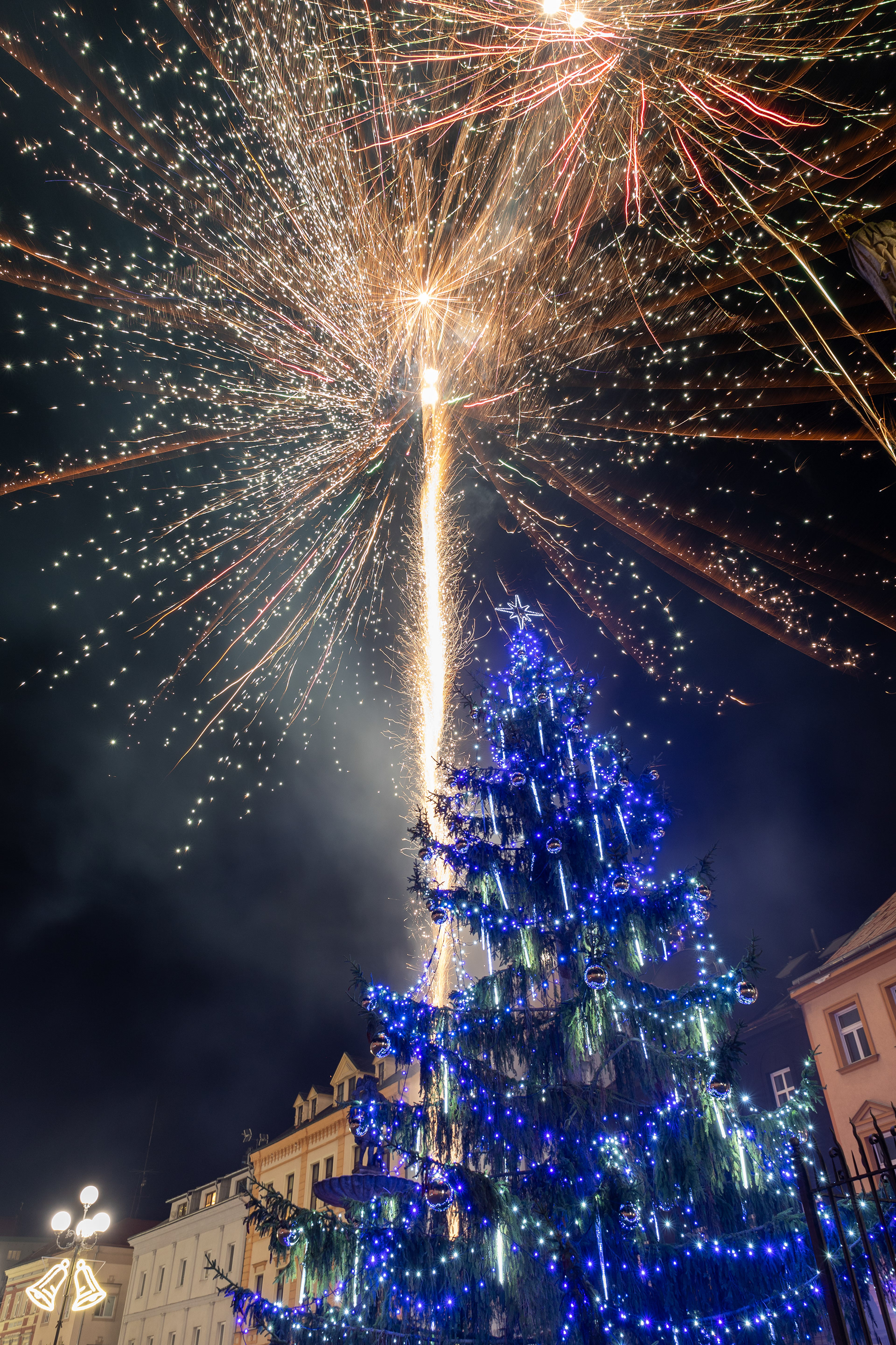 Novoroční ohňostroje 2023