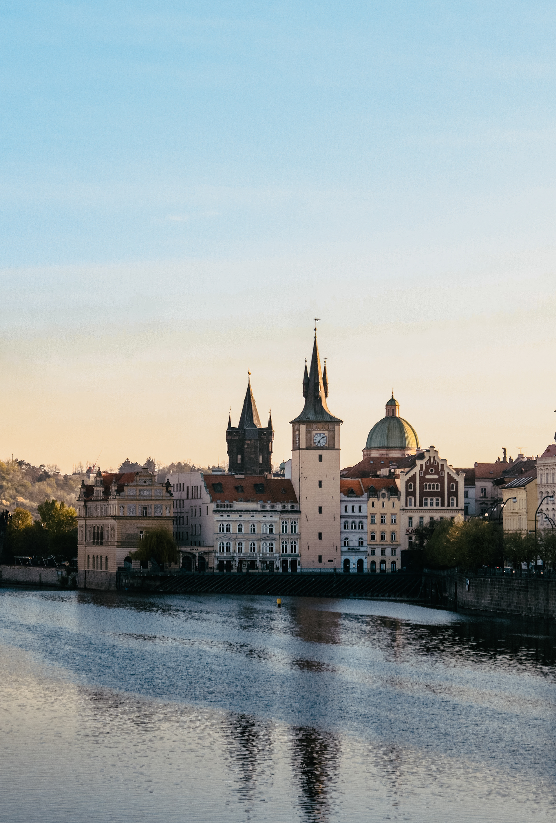 Liduprázdná Praha - Duben 2020