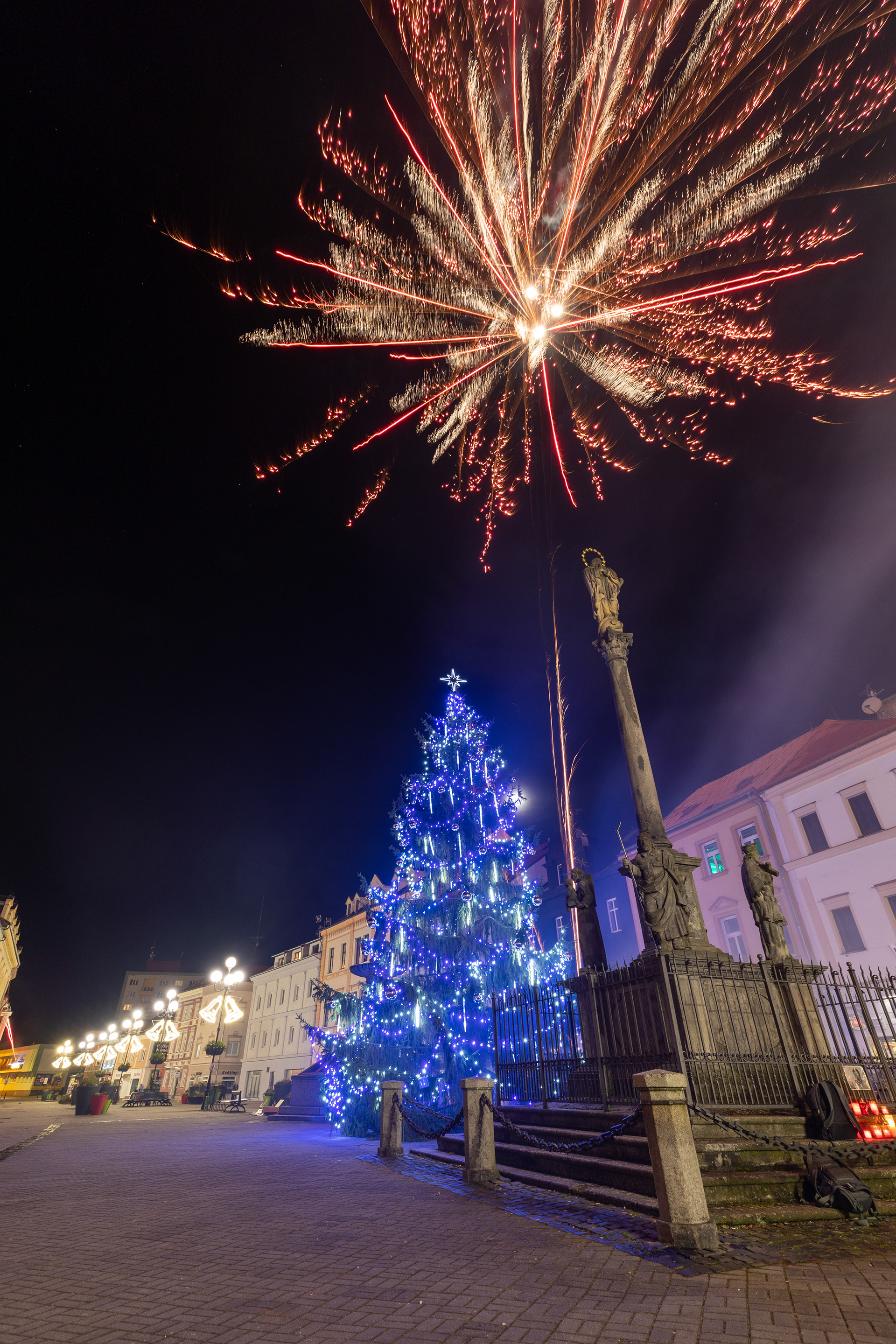 Novoroční ohňostroje 2023