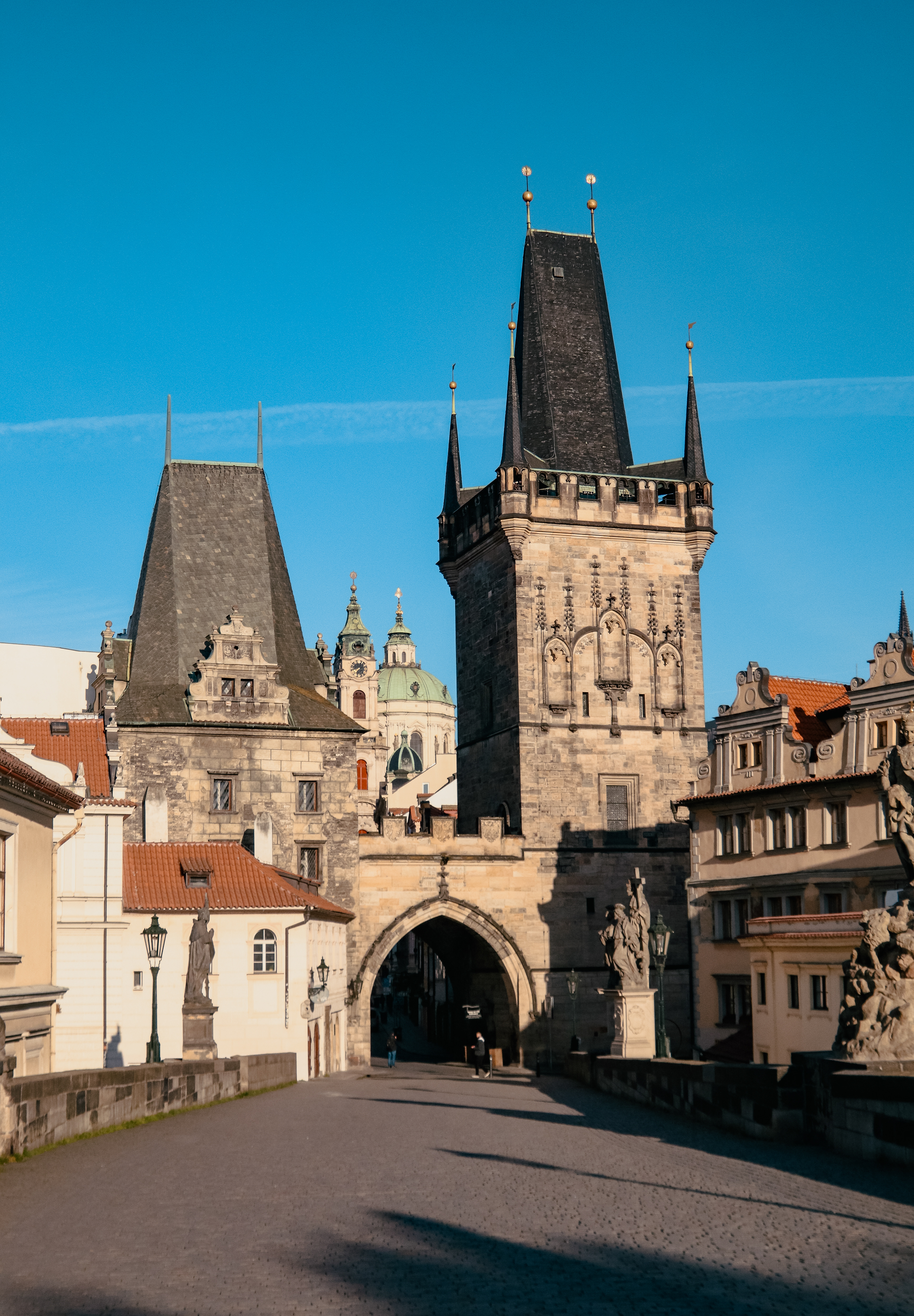 Liduprázdná Praha - Duben 2020