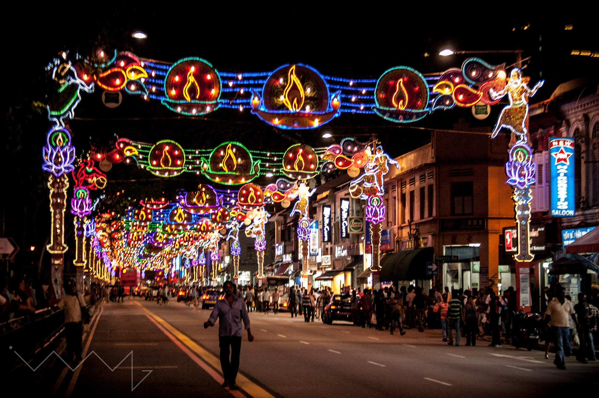 Diwali festival. Little India. Singapore