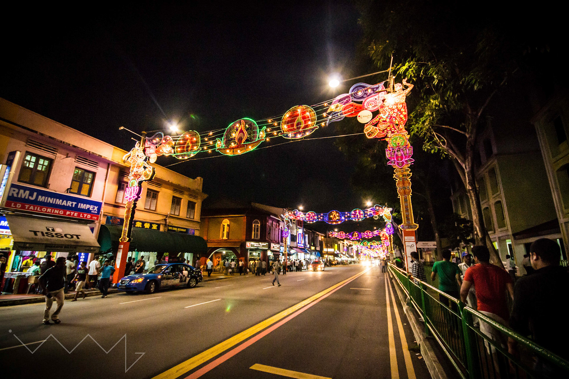 Diwali festival. Little India. Singapore