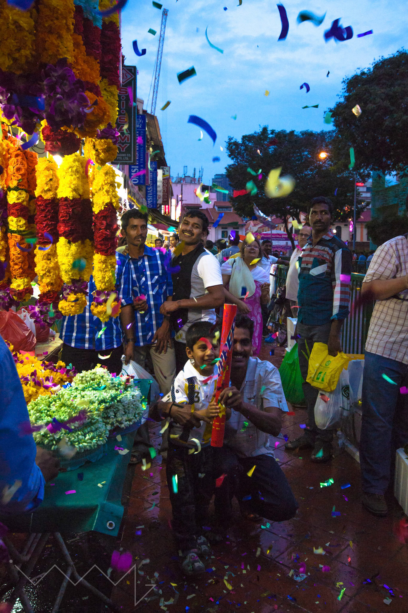 Diwali festival. Little India. Singapore