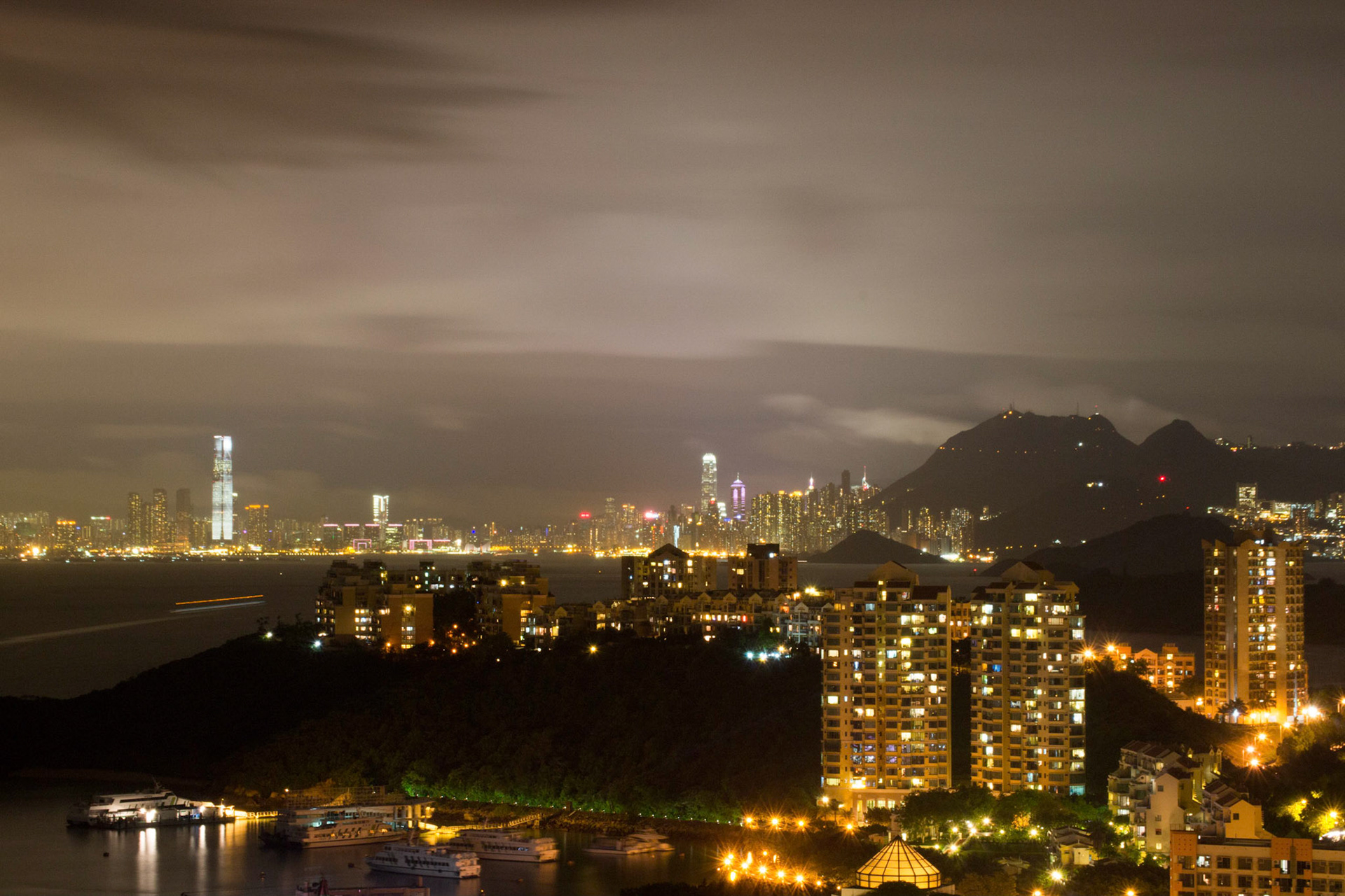 Hong Kong from Discovery Bay