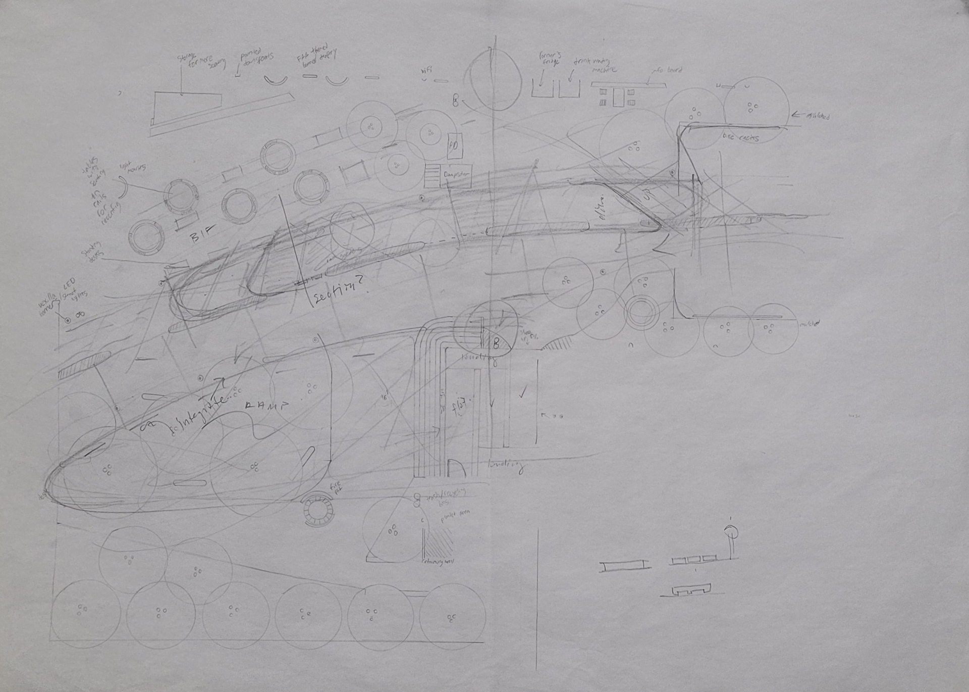 Main walkway design