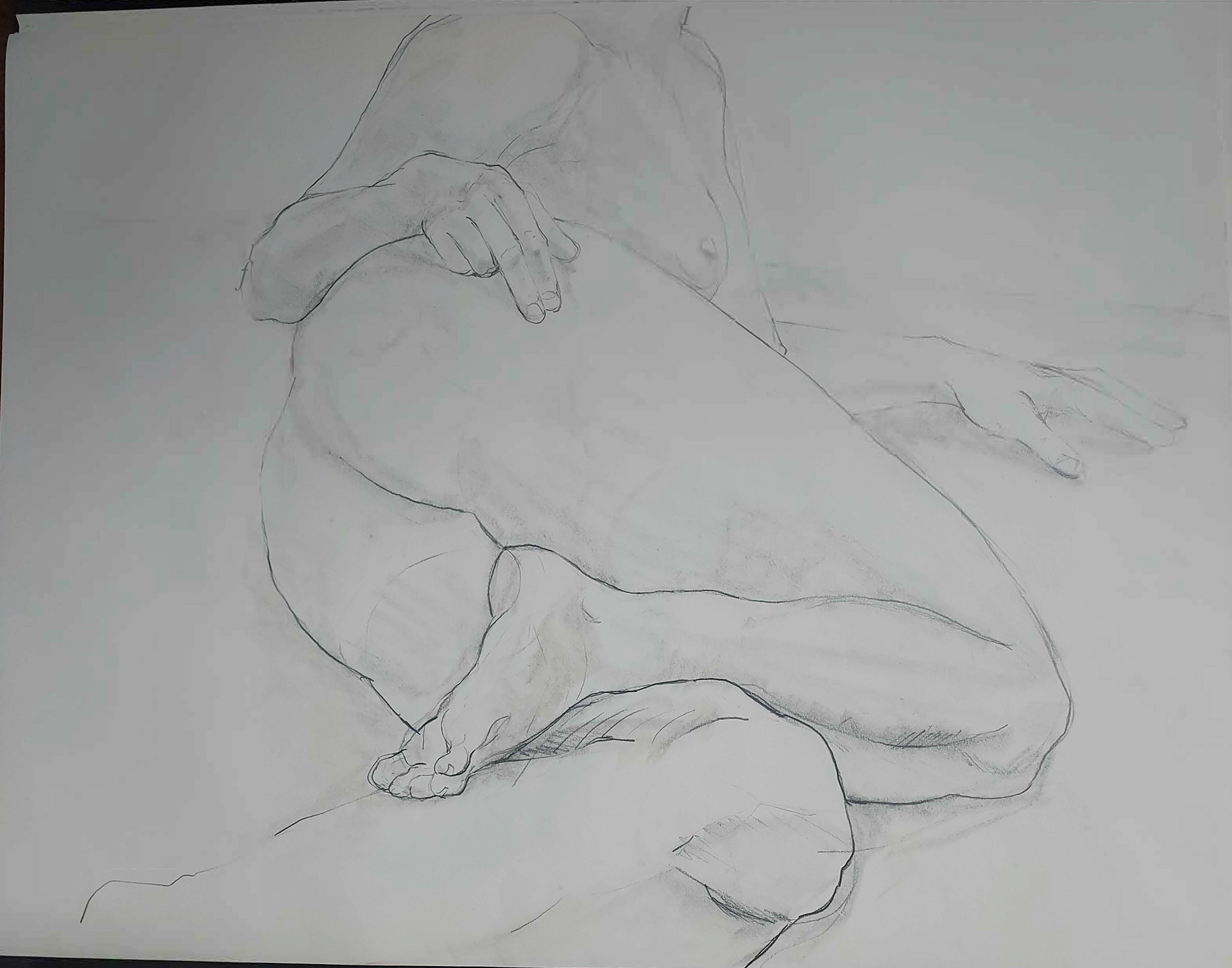 Reclining figure #1