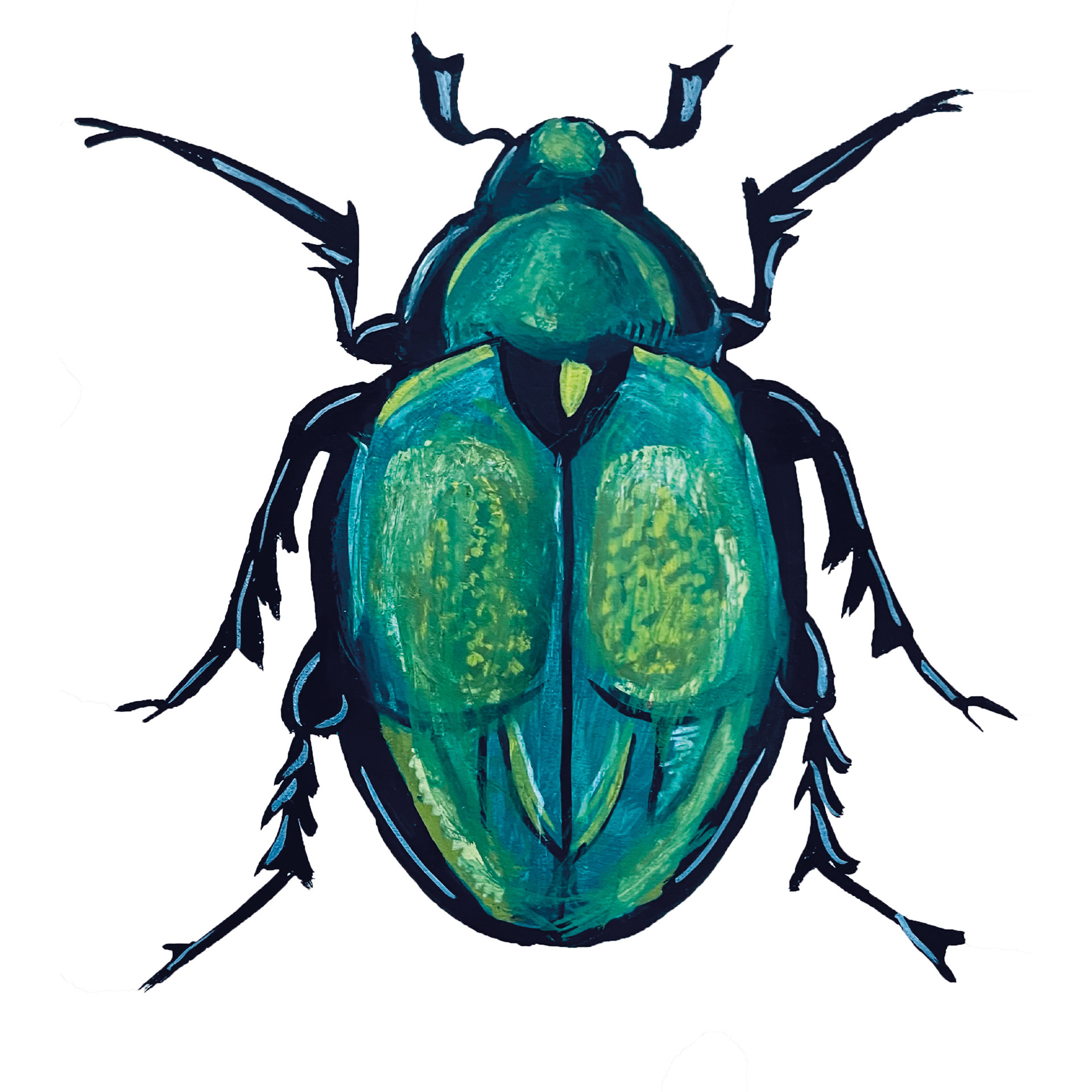 Gouache auf Papier, 2018