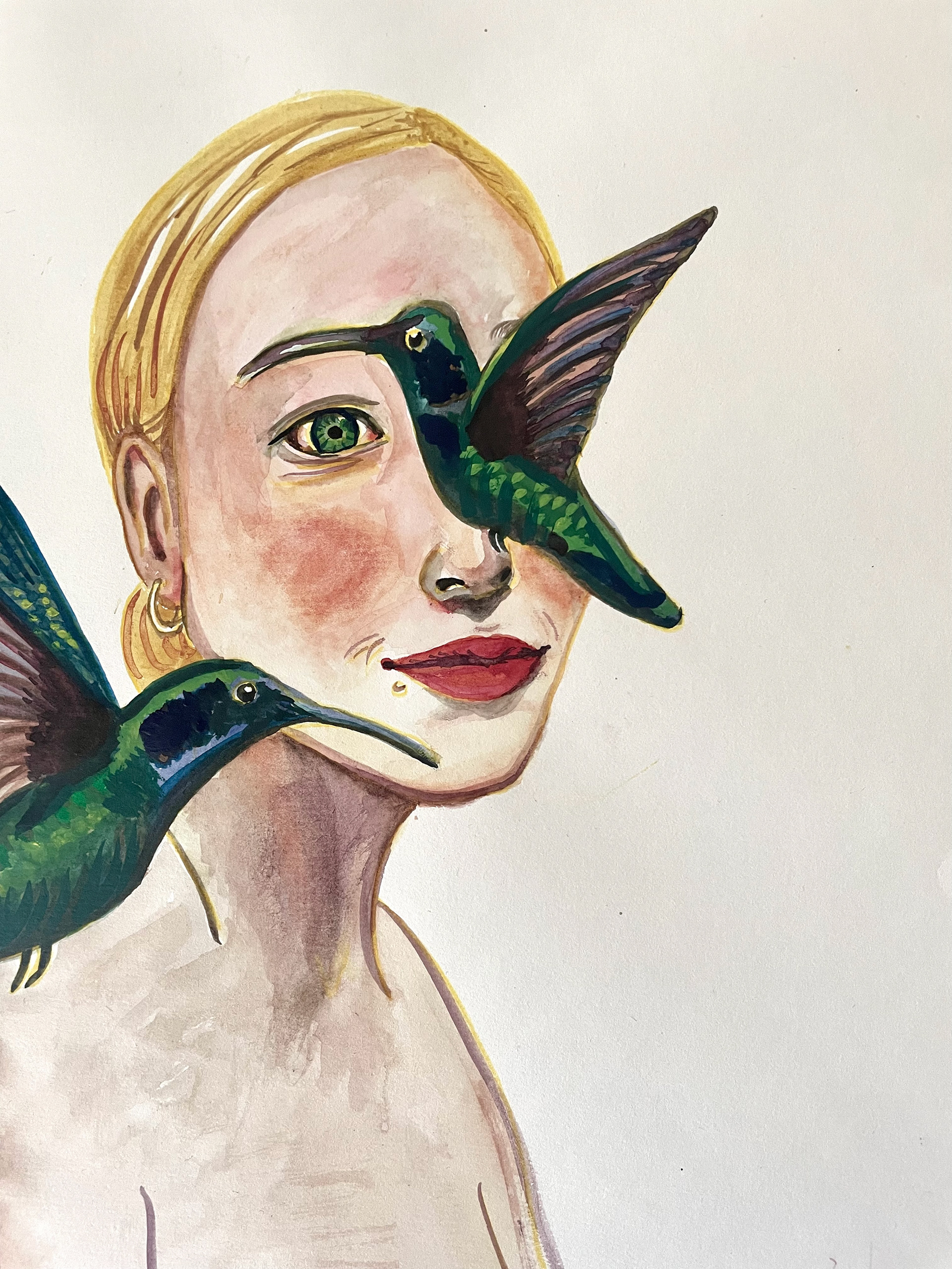 Aquarell auf Papier, 2024
