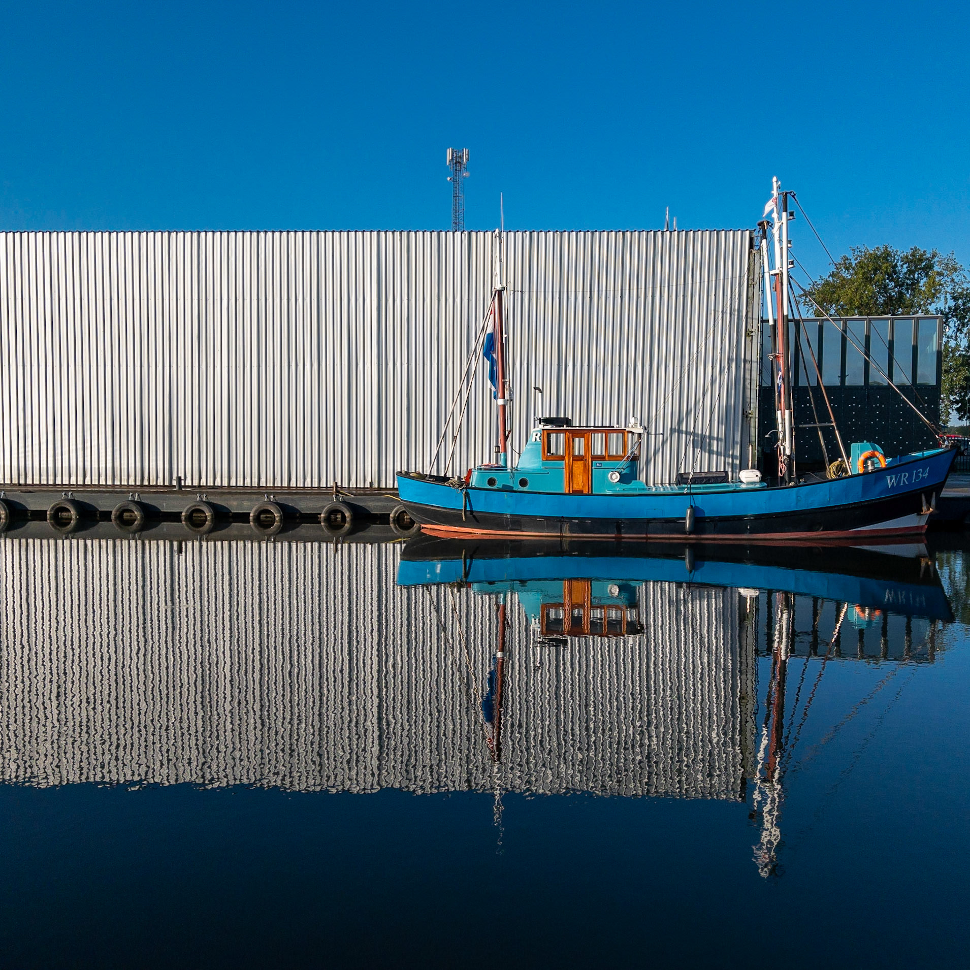 Bladstil in Waterhuizen