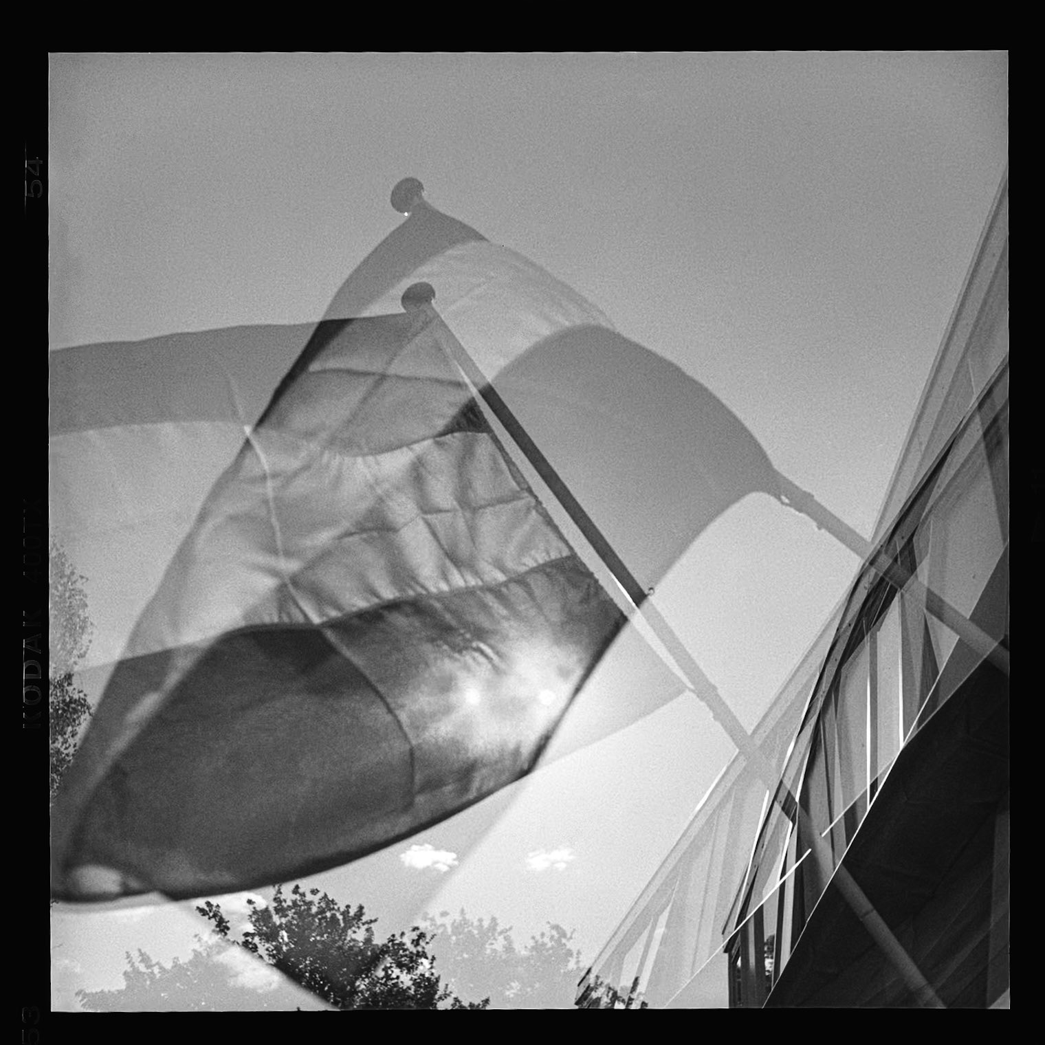 80 jaar vrijheid - Vlaggen