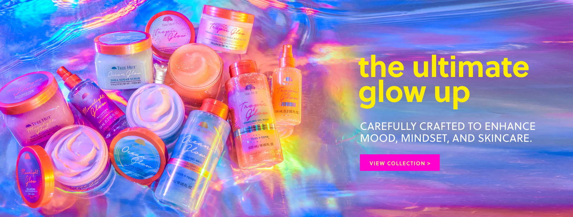 Glow Collection Homepage Banner