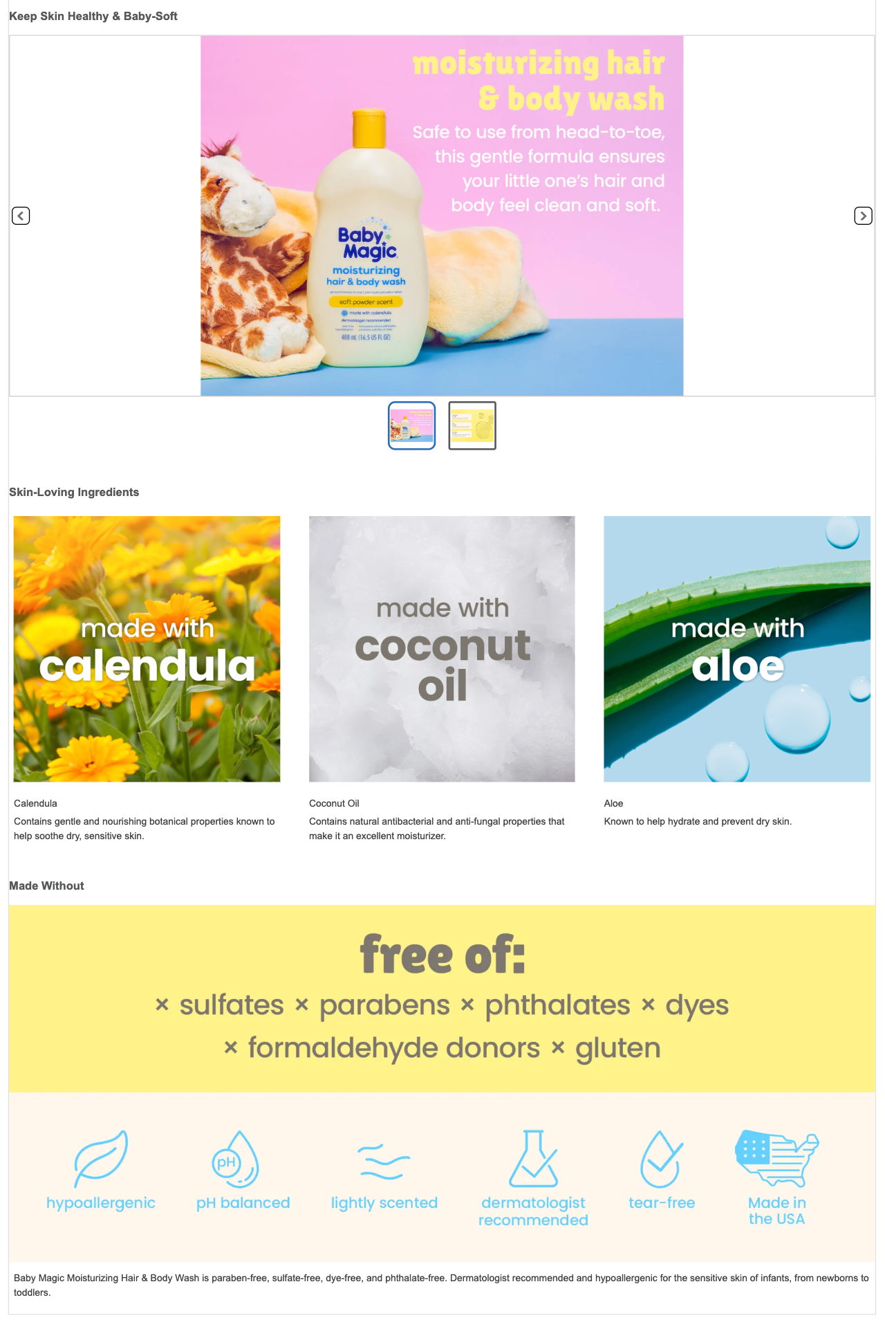 Moisturizing Wash Rich Media