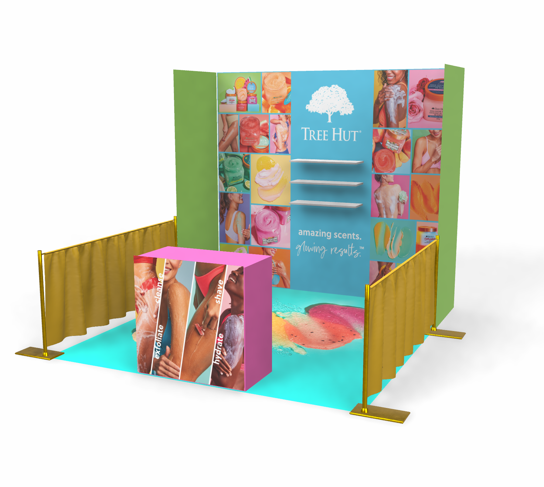 2024 Shoppers Beauty Conference Booth Mockup