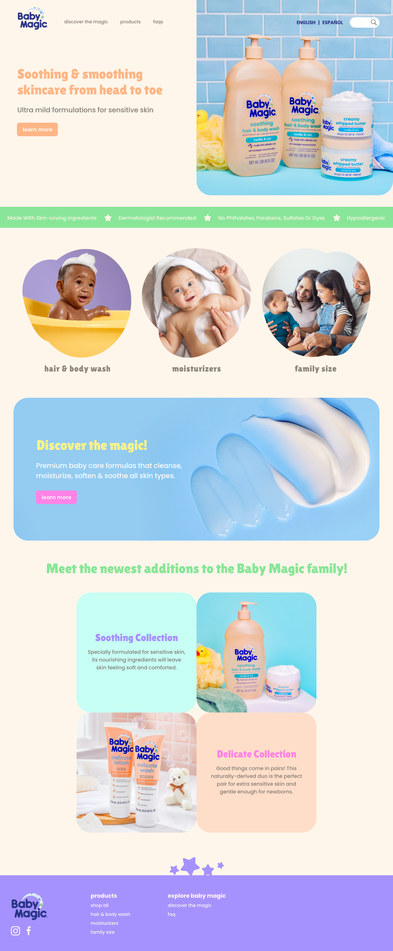 Updated Home Page