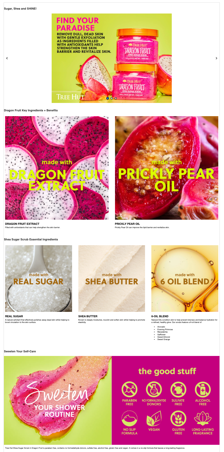Dragon Fruit Scrub Rich Media