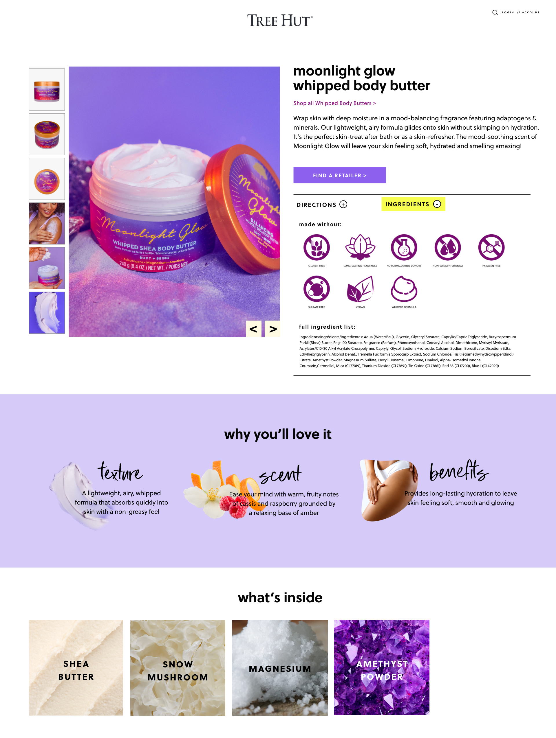 Moonlight Glow Whipped Butter Product Page