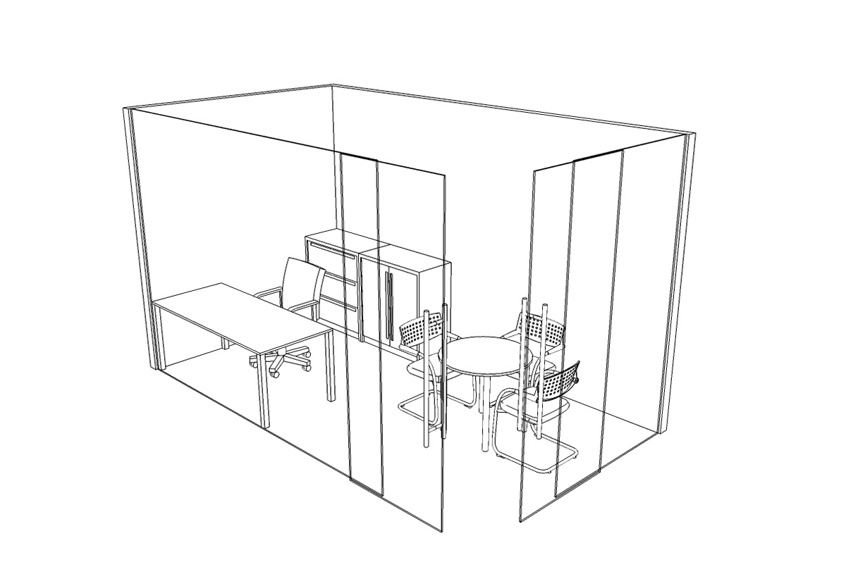 Manager office concept