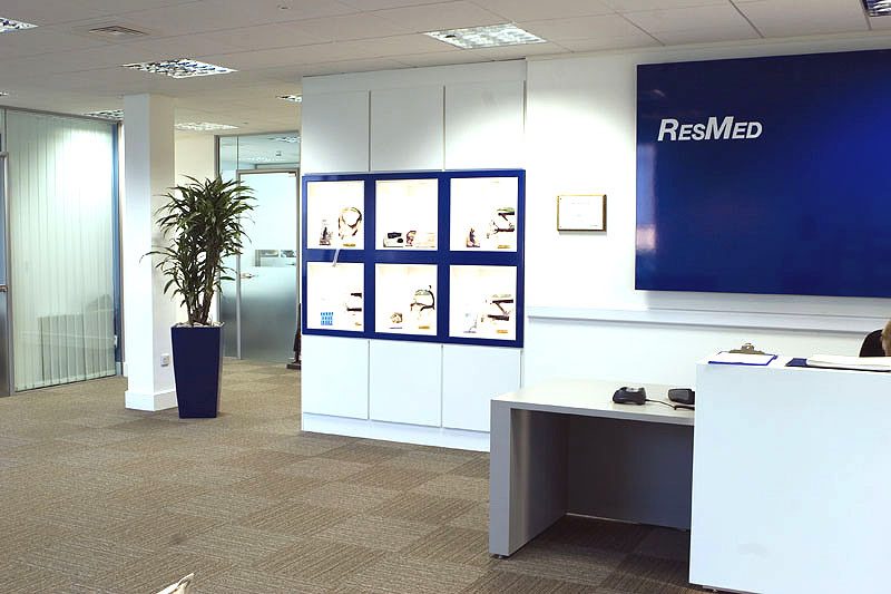 Reception branding