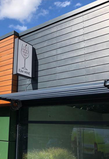 Logo on external signage
