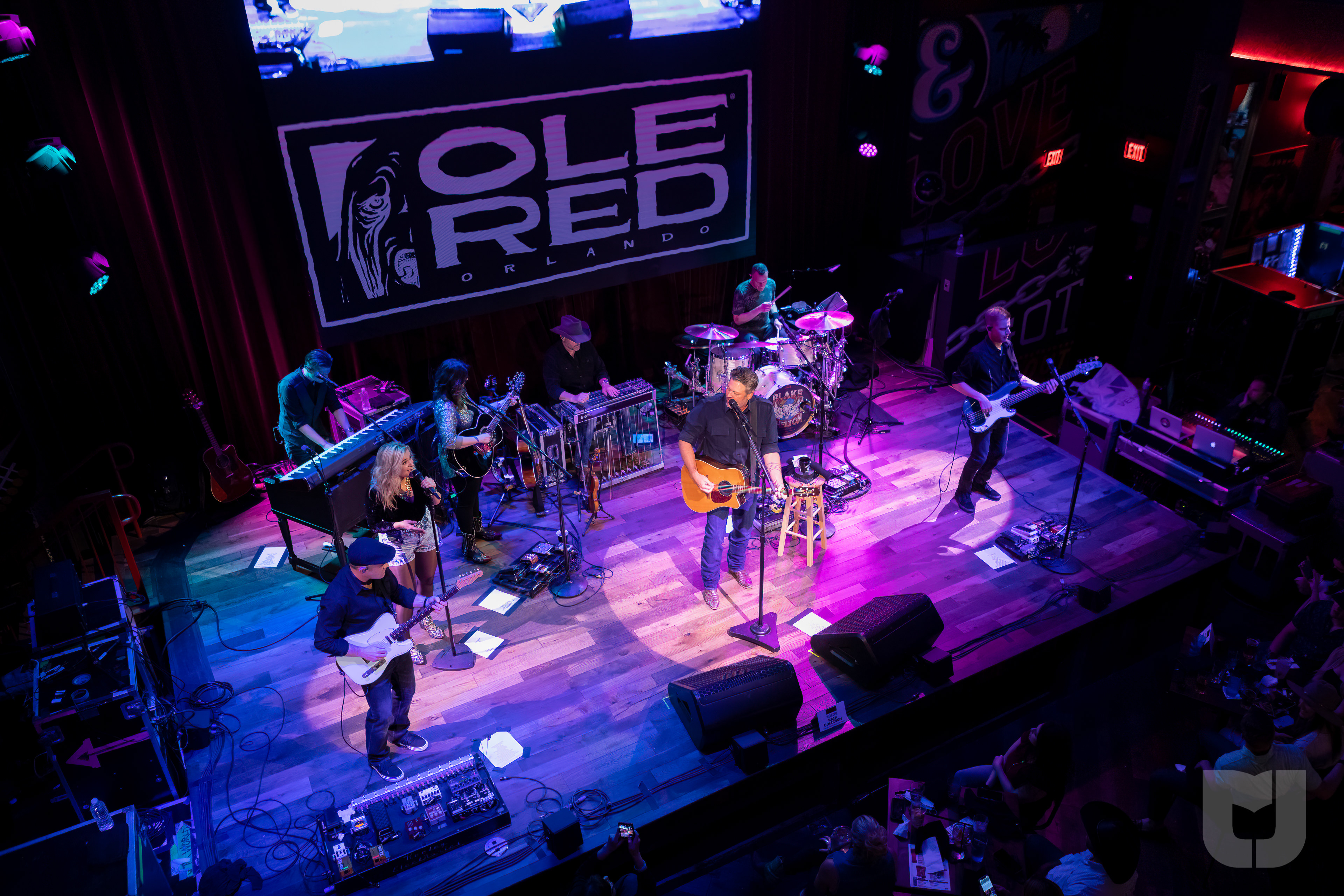 Blake Shelton at Ole Red by Matt Jylha Photography