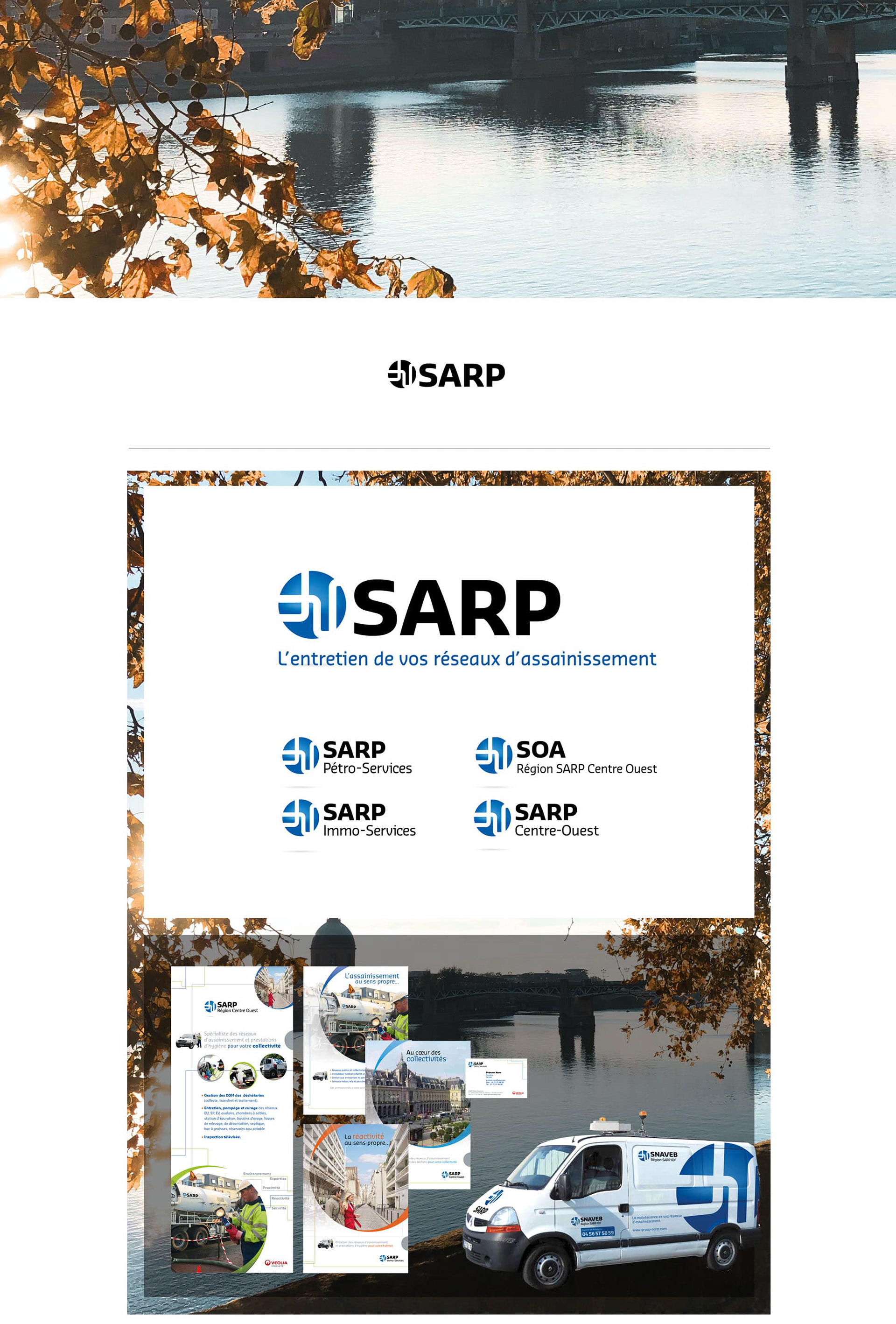 SARP identité visuelle logo