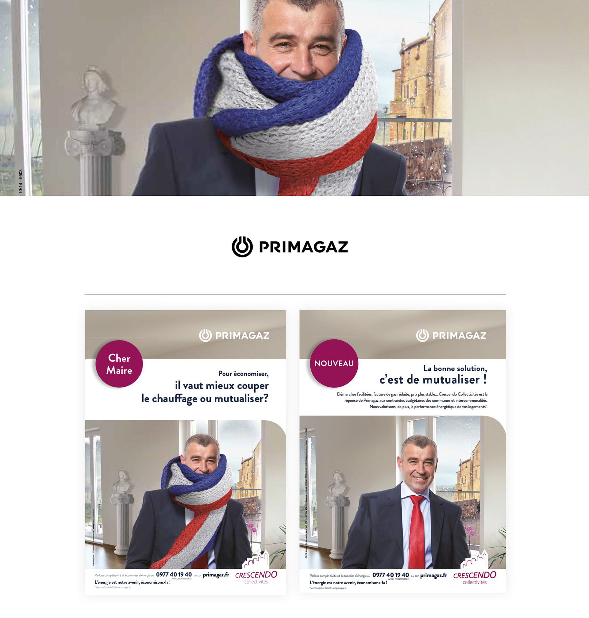 Primagaz concept publicitaire
