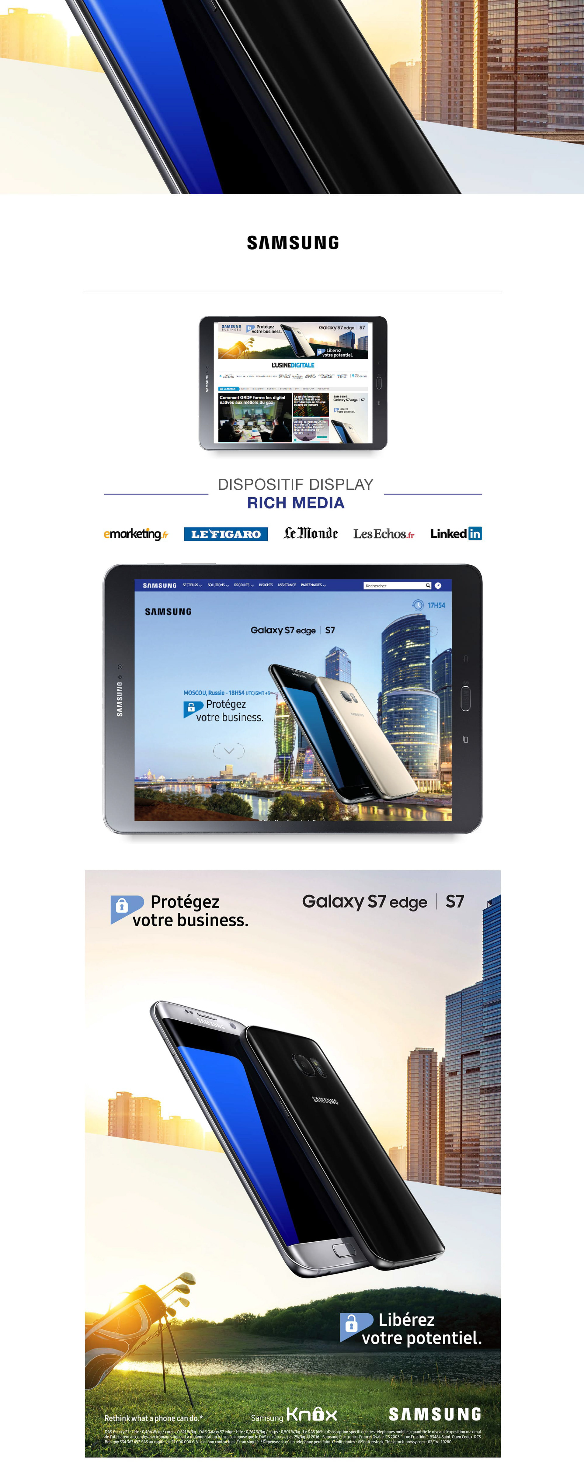 Samsung campagne publicitaire