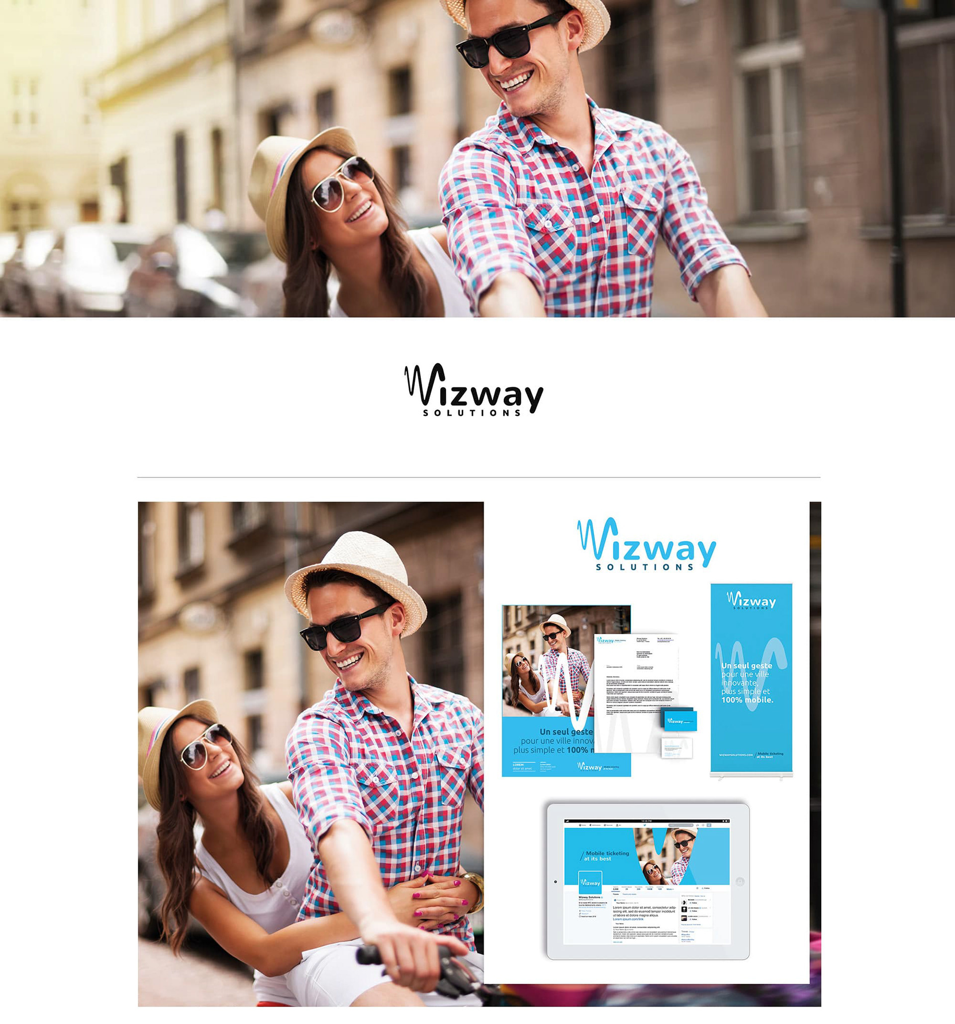 Wizway identité visuelle