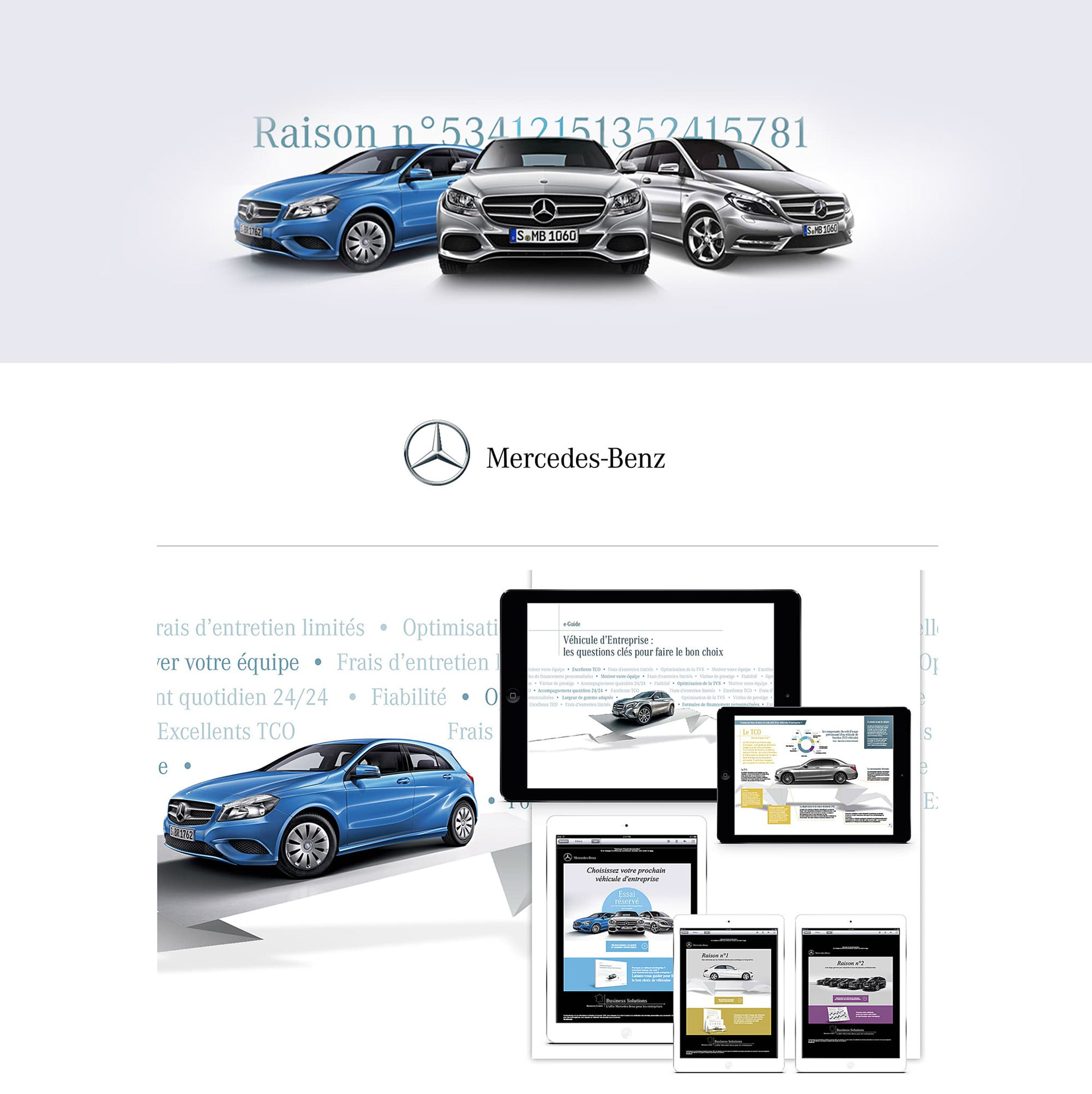 Mercedes brand content