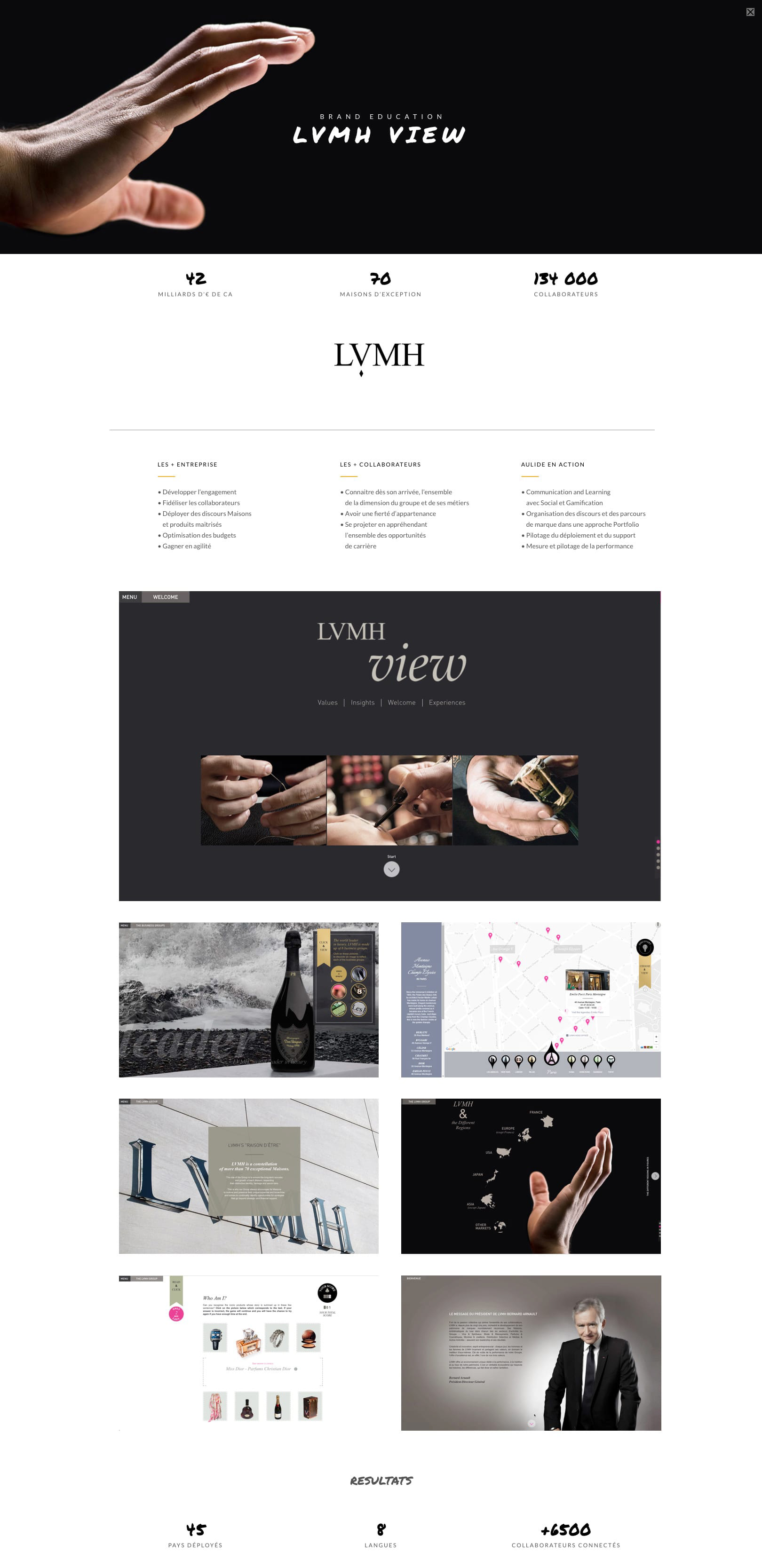 LVMH plateforme de brand education et onboarding