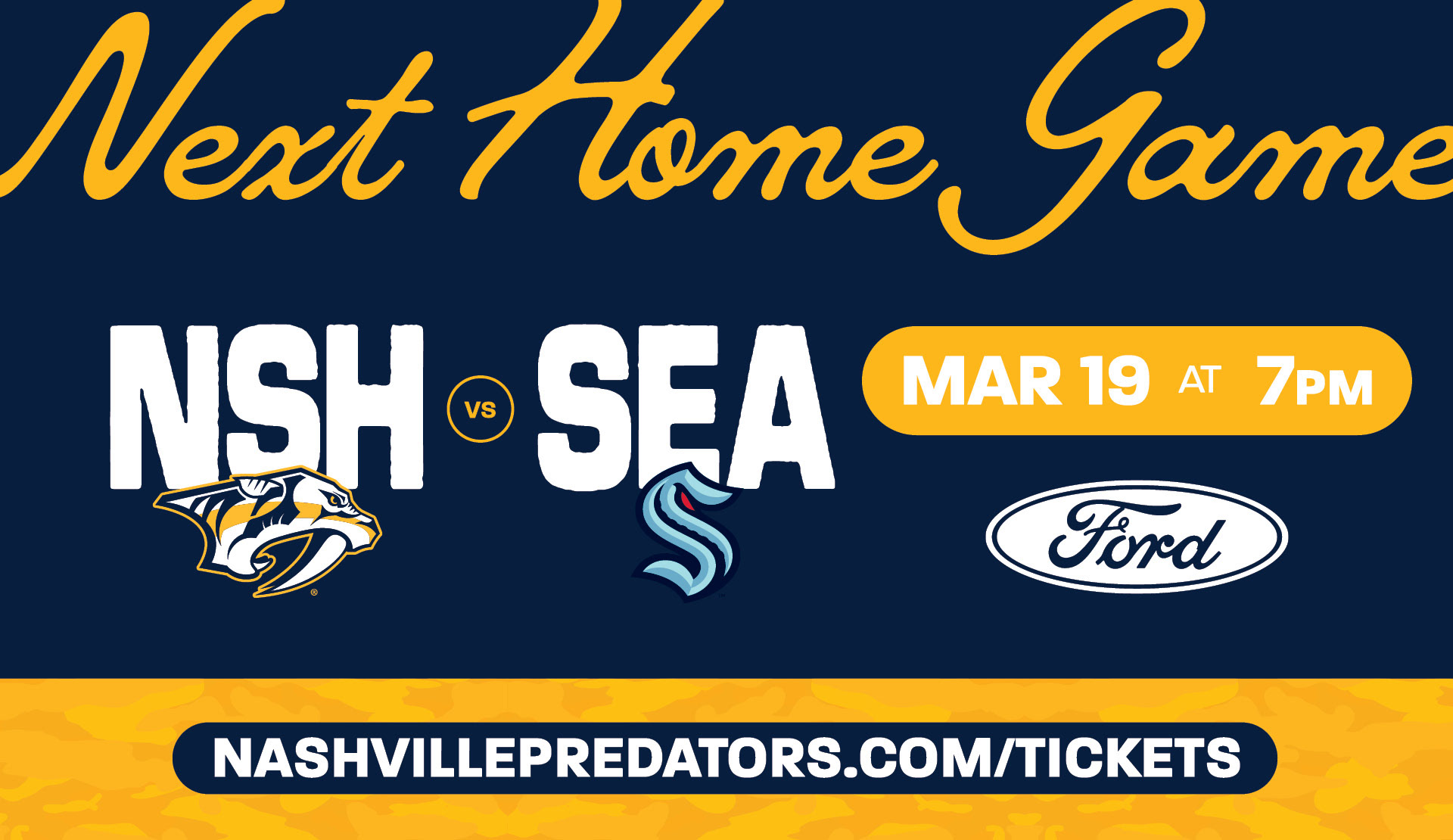 Speciality graphic for Military Night