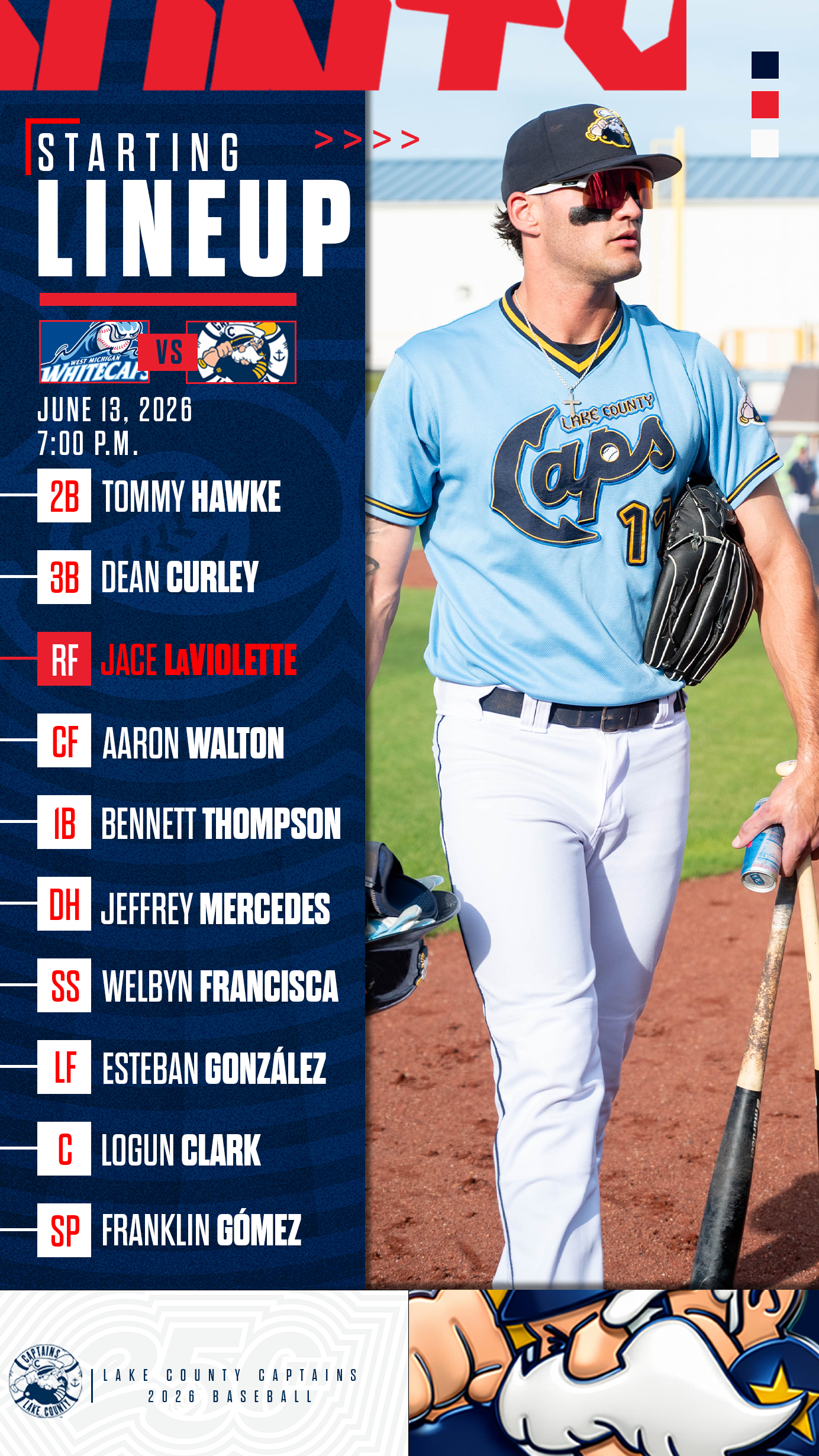America 250 themed Lineup