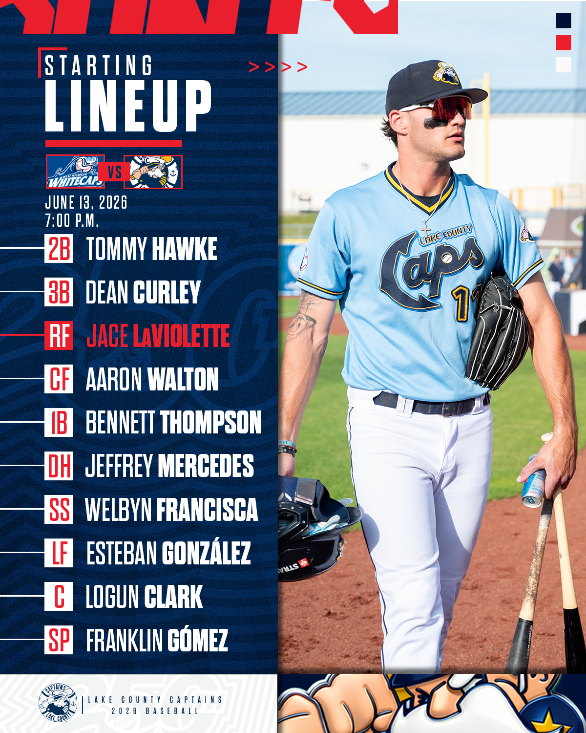 America 250 themed Lineup