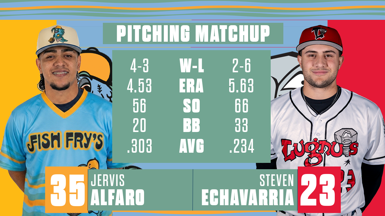 Alternate Identity FishFry's themed Pitching Matchup