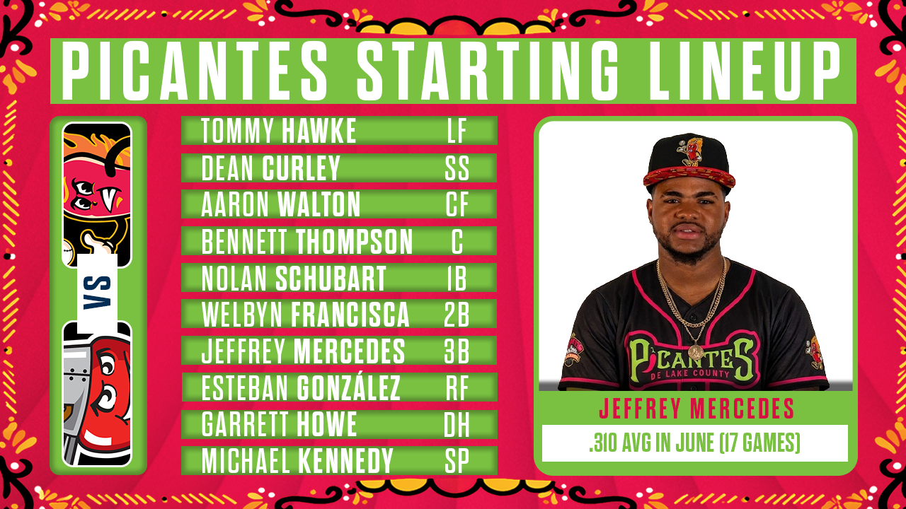 Alternate Identity Picantes de Lake County themed Lineup