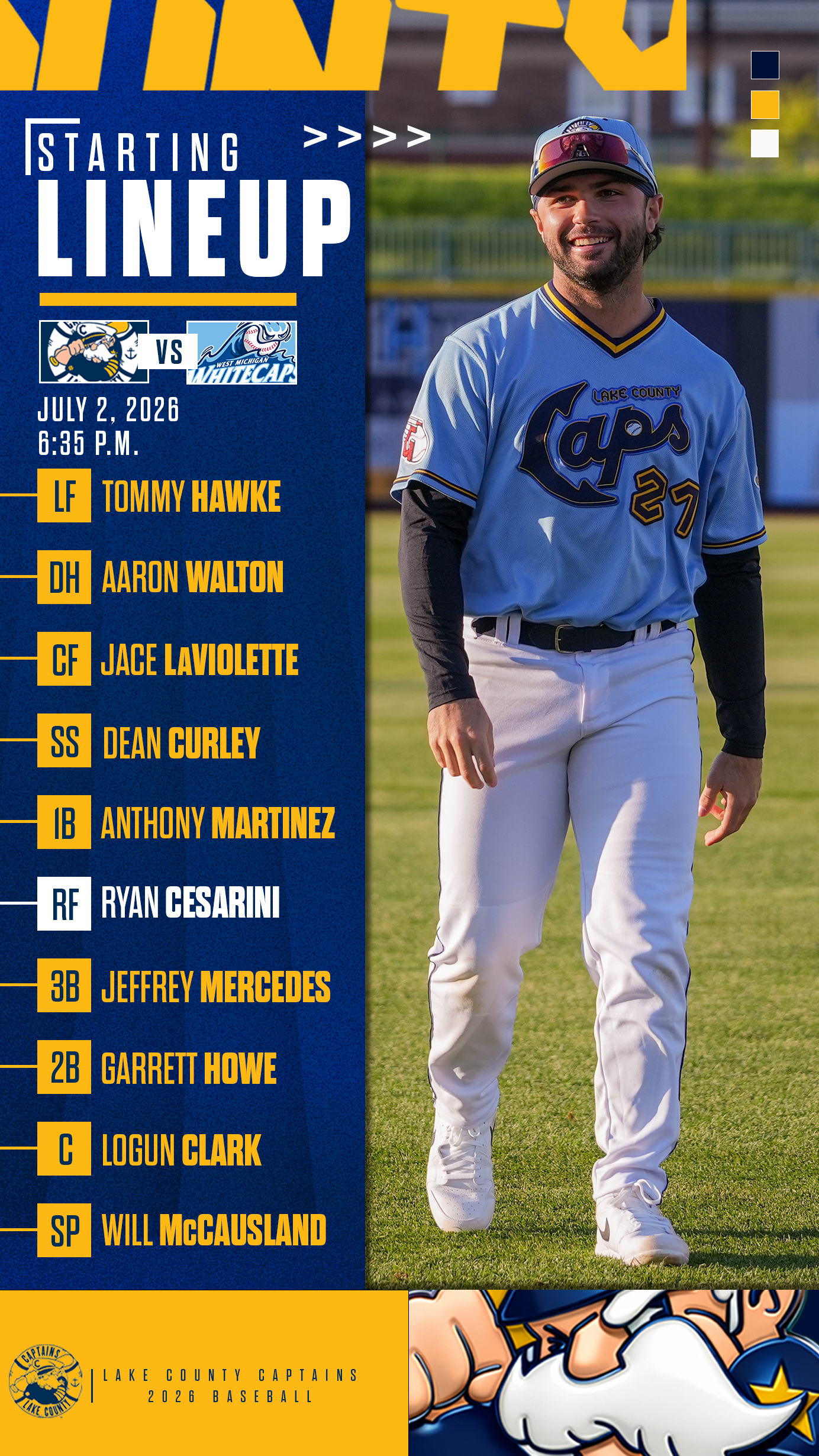 Our Regular Lineup 