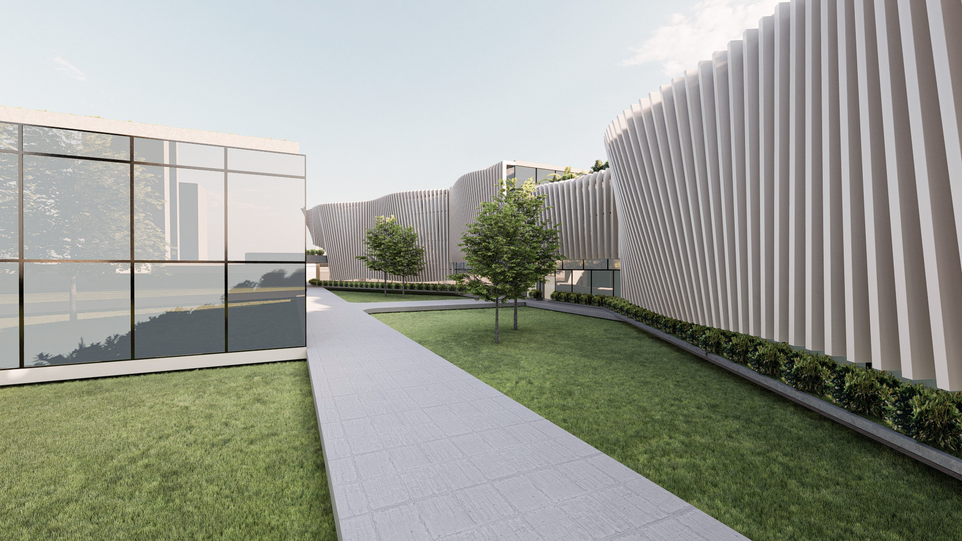 Render Exterior - Acceso