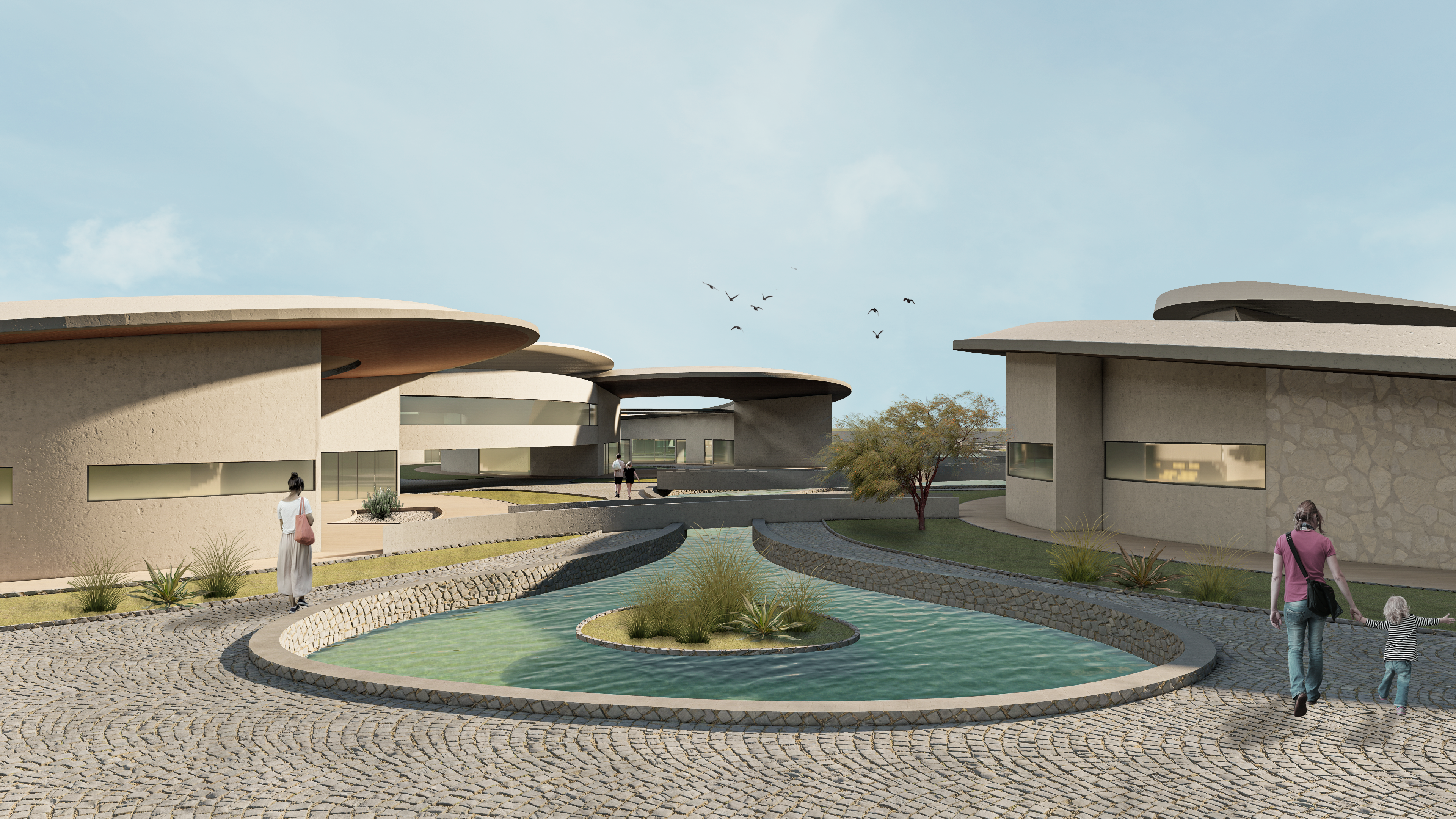 Render Exterior - Acceso